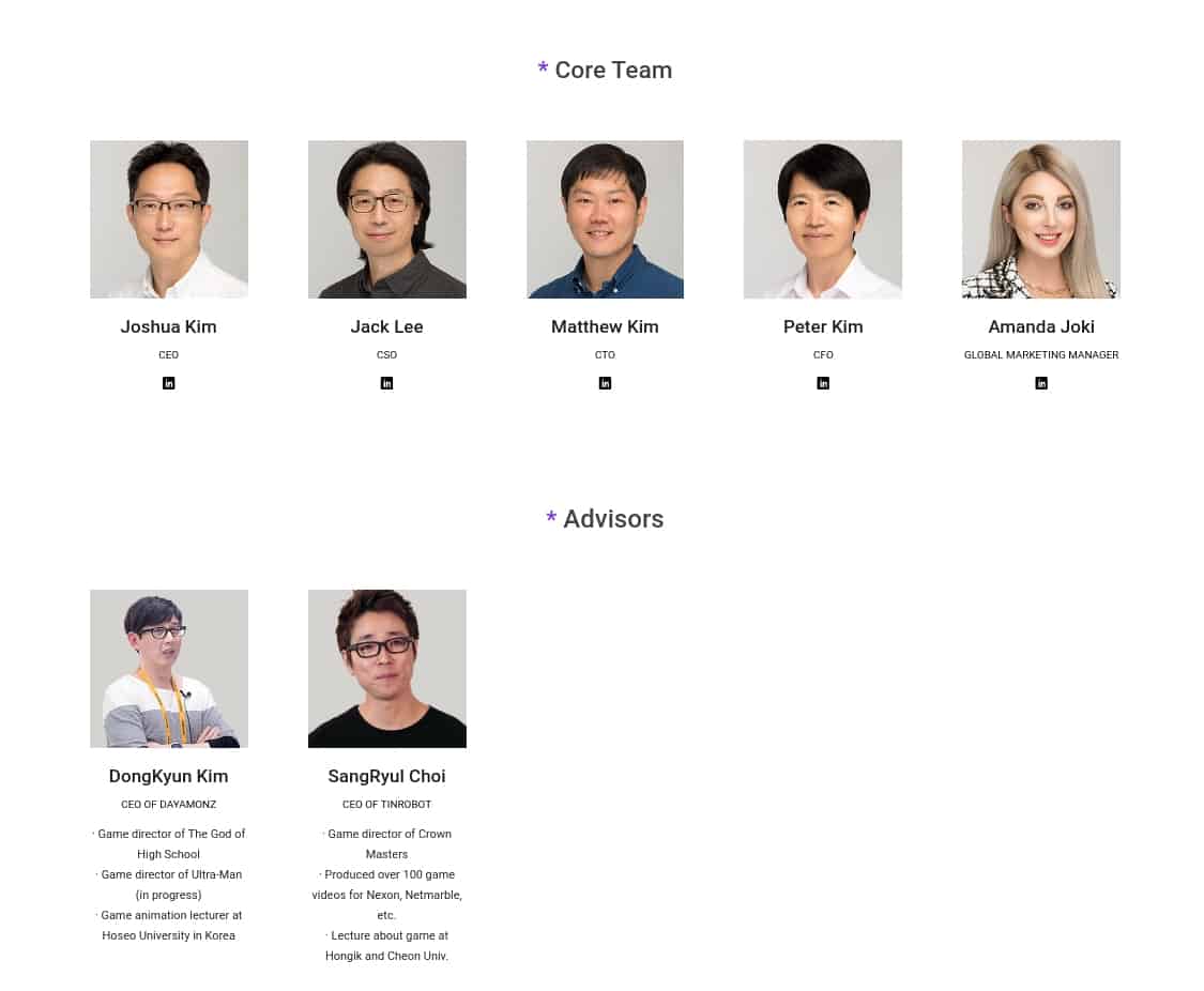 Ludena Team and Advisors