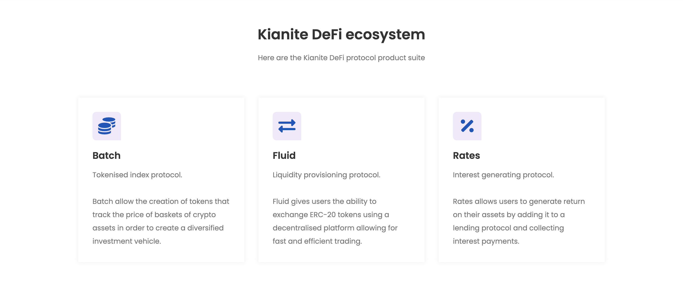 Kianite Ecosystem
