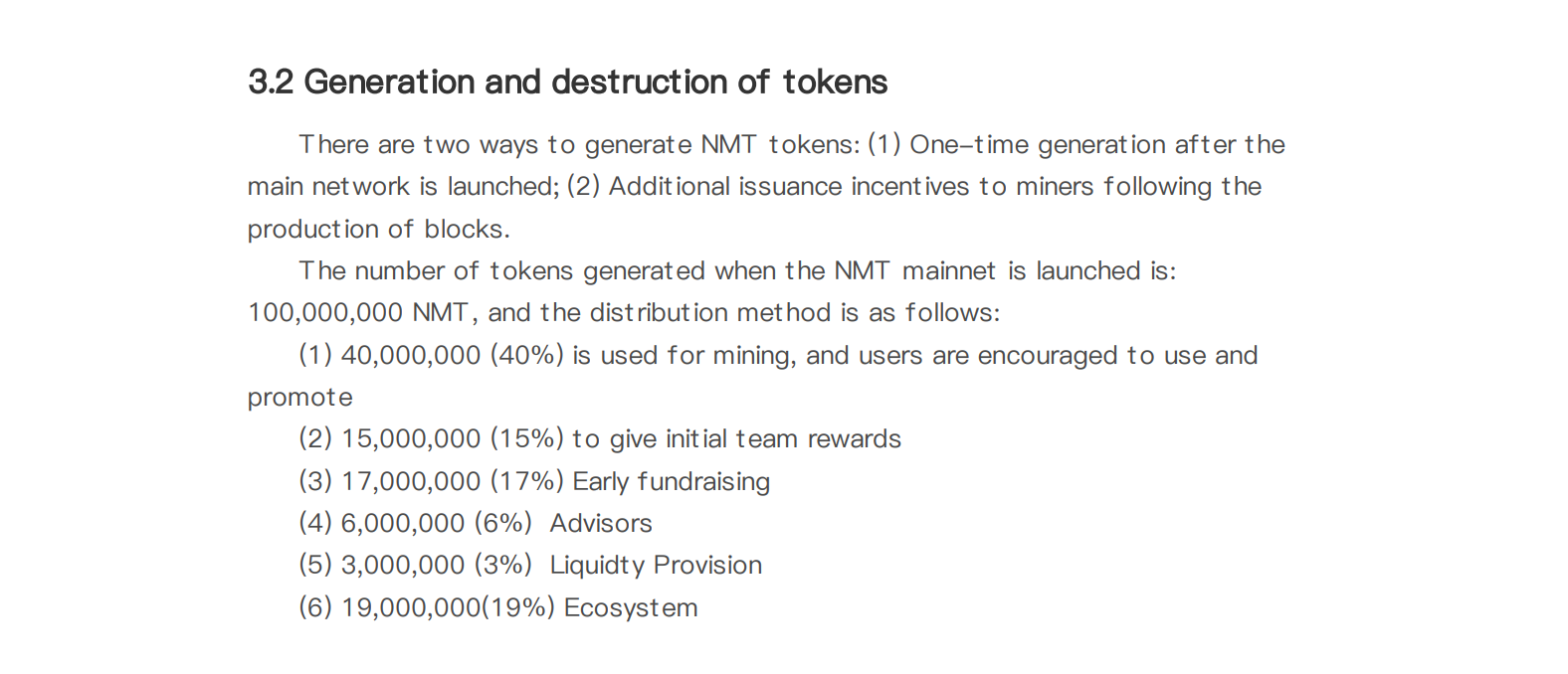 NFTMart Token Information