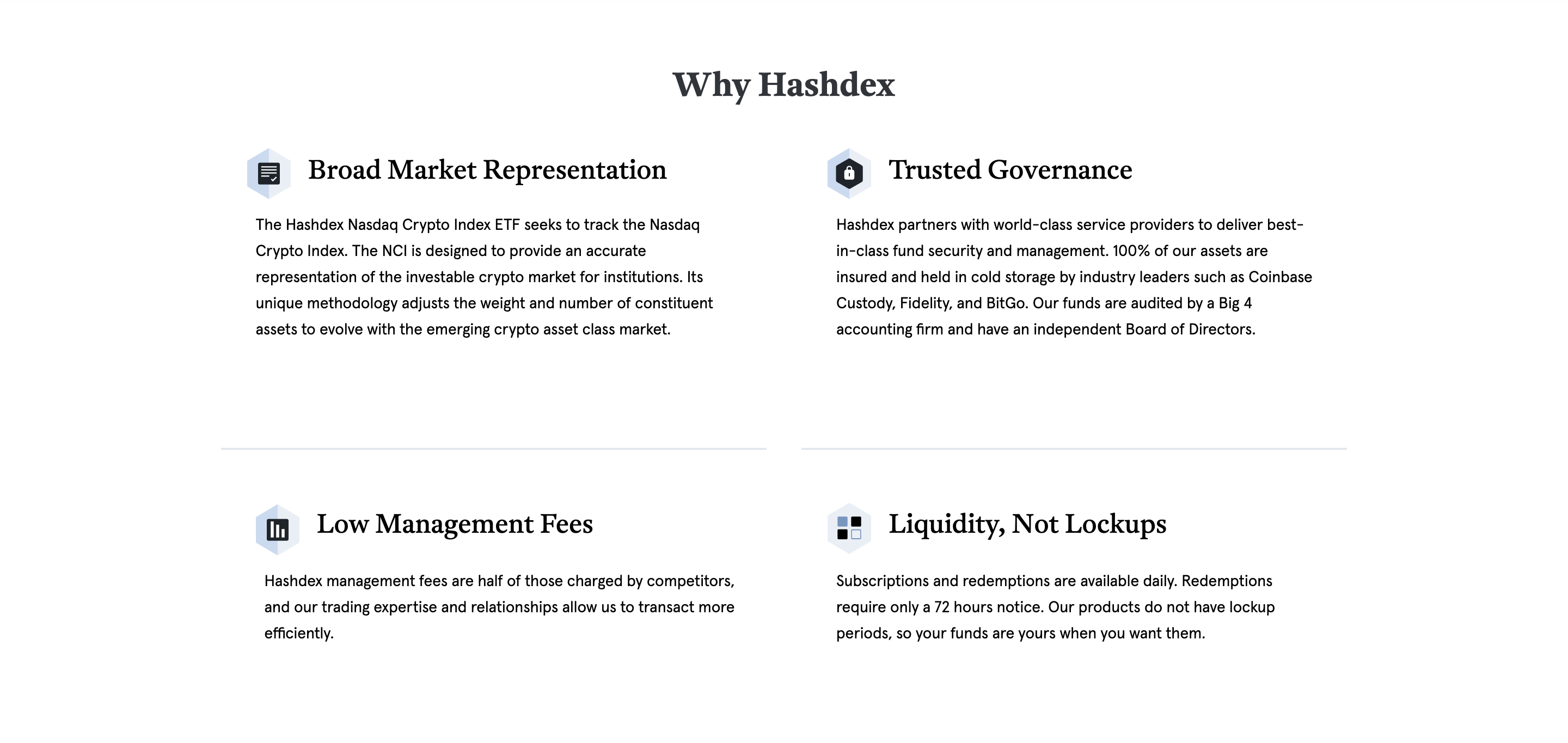 Hashdex About