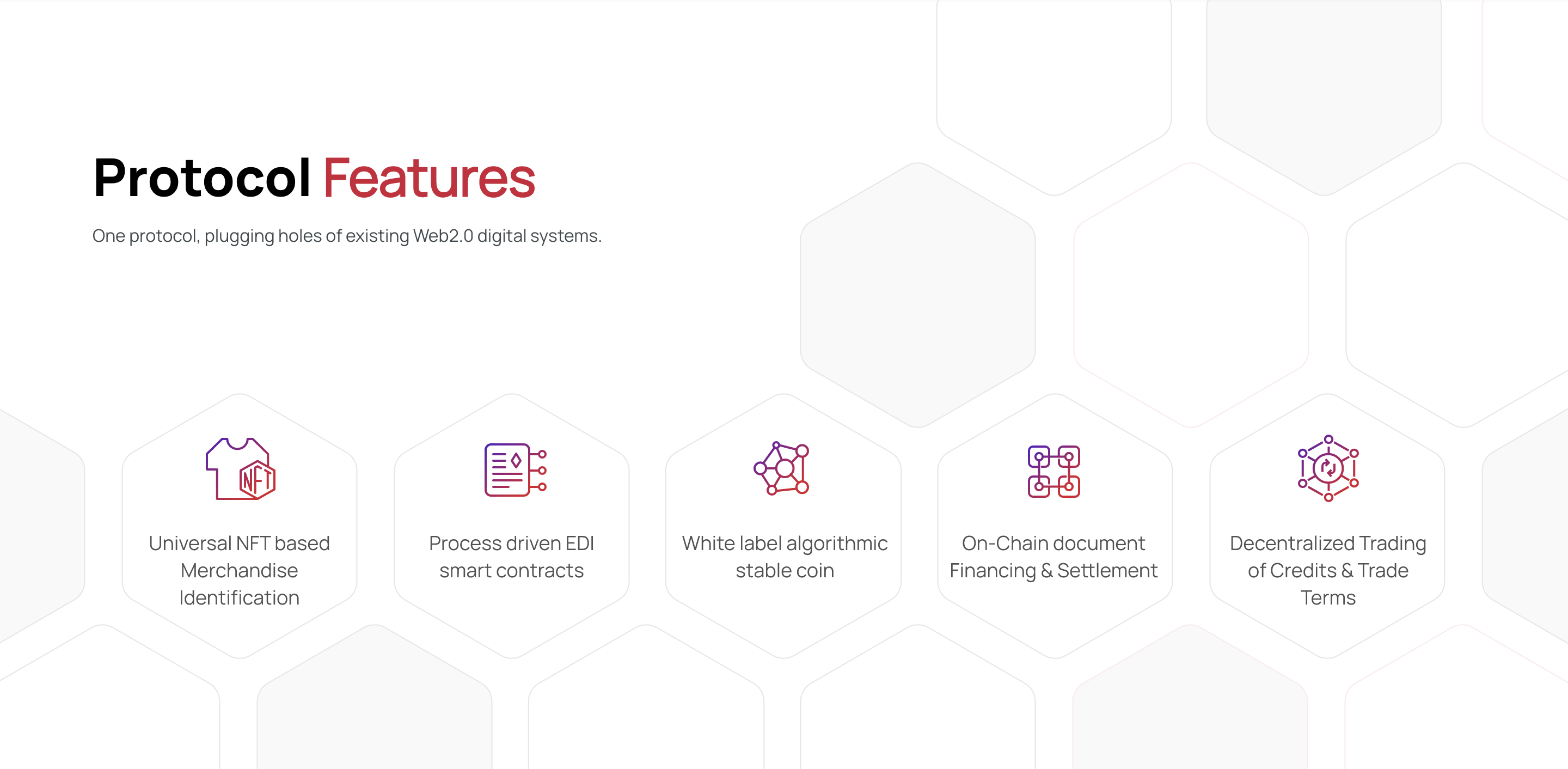 Trace Network Features