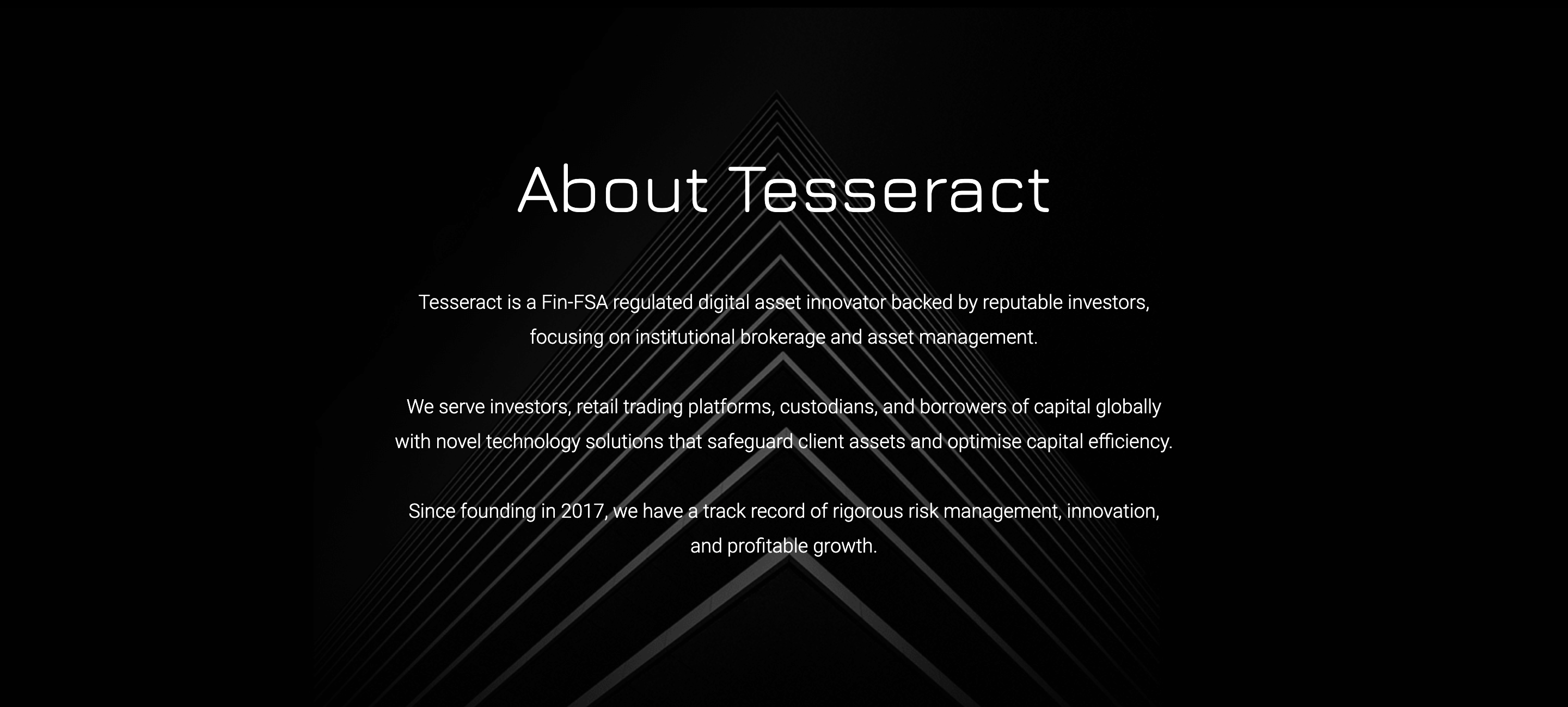 Tesseract About