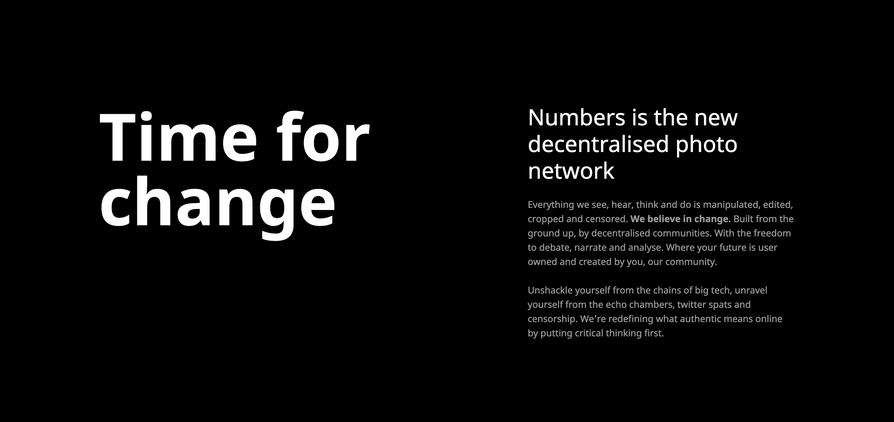 Numbers Protocol About