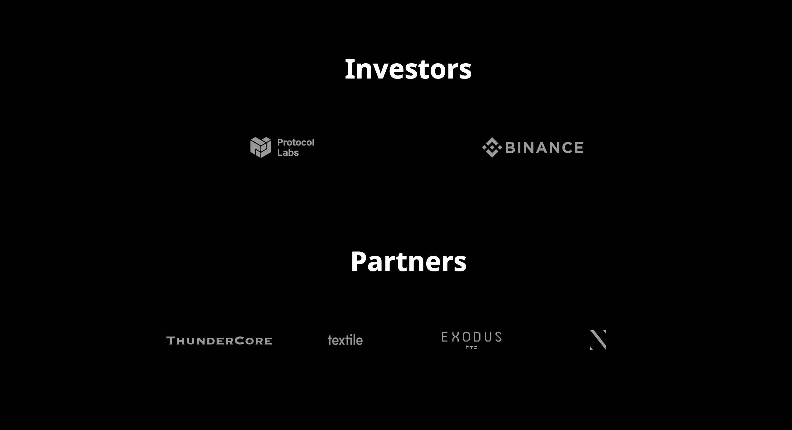 Numbers Protocol Investors and Partners