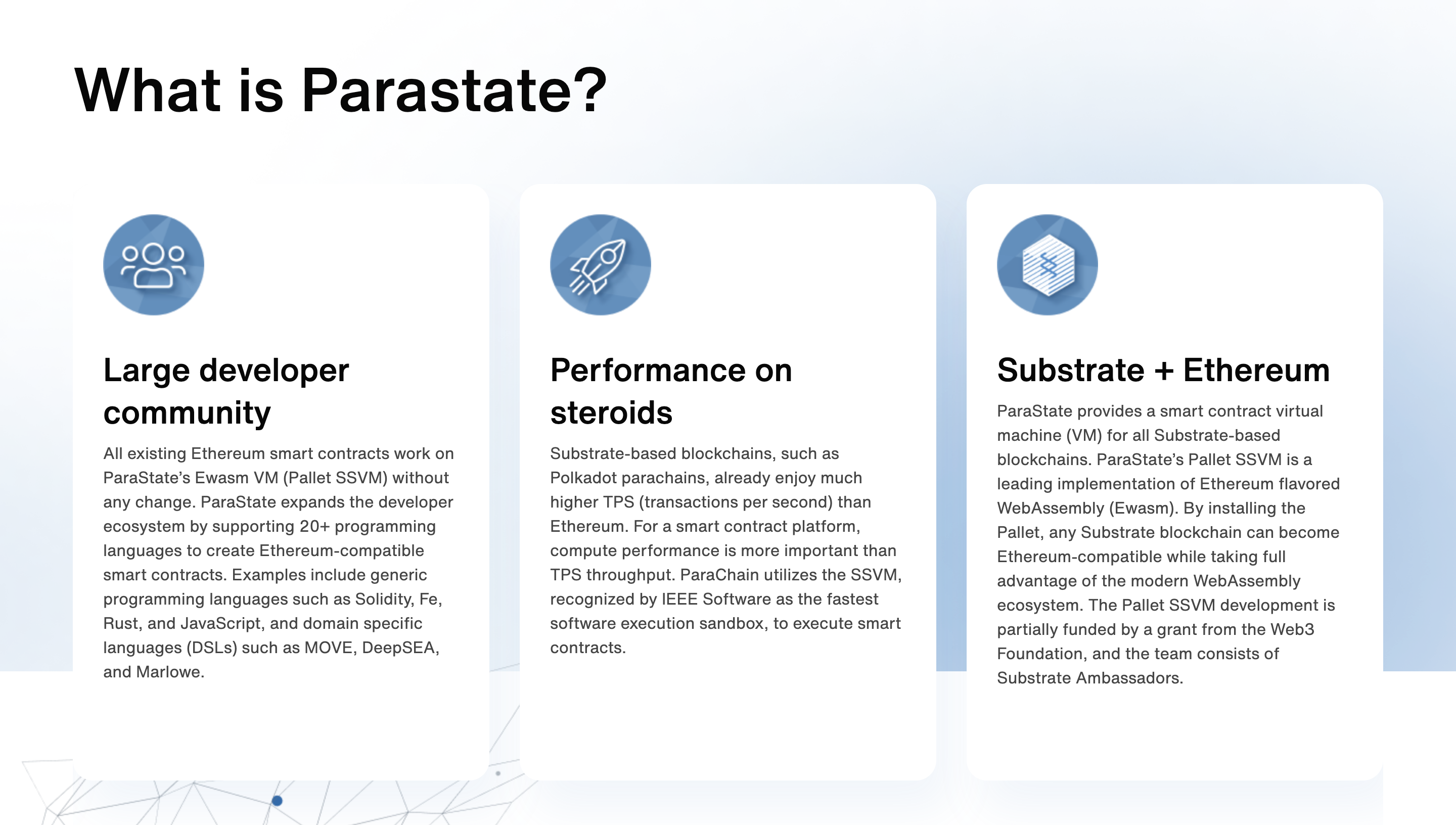 ParaState About