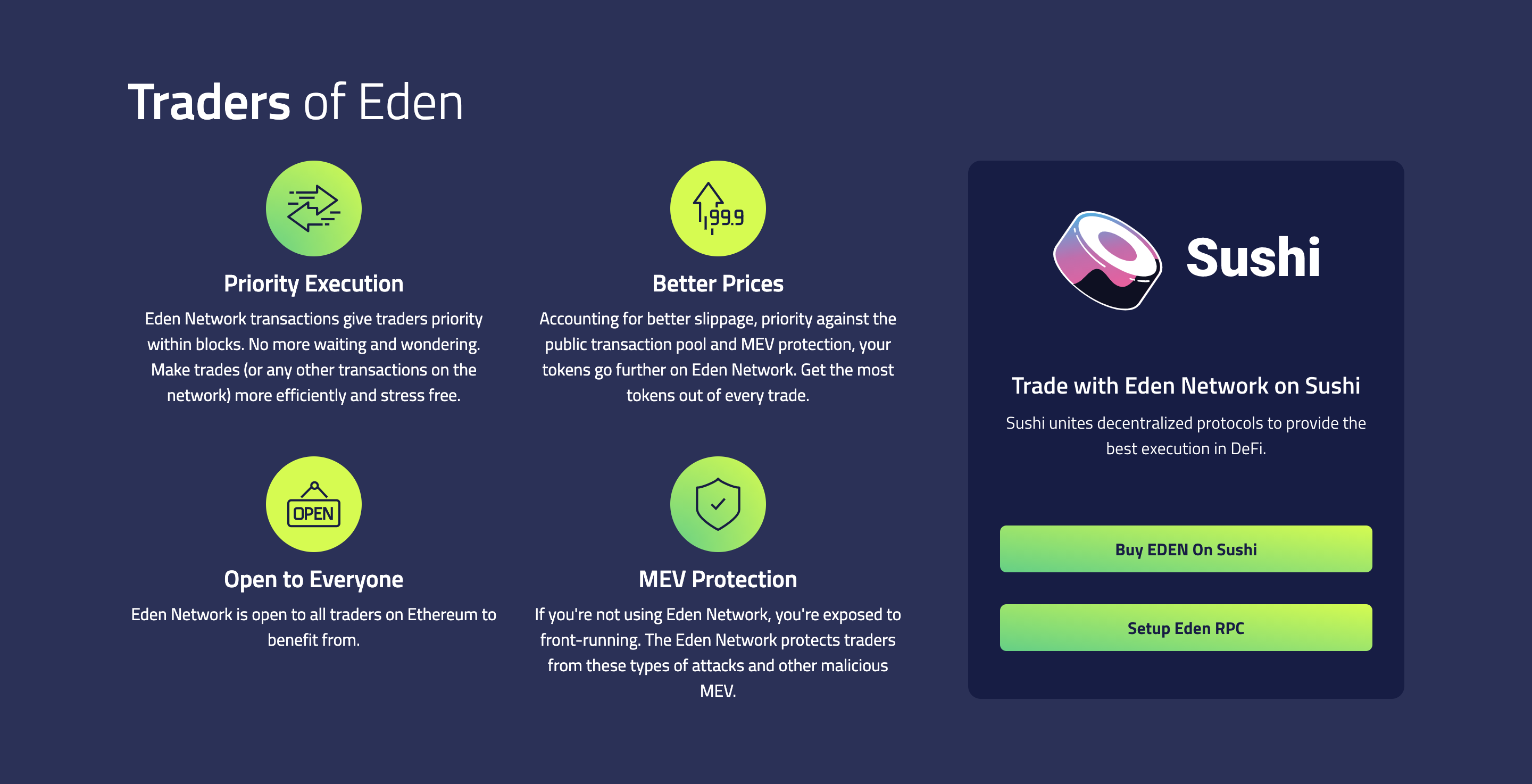Eden Network Info