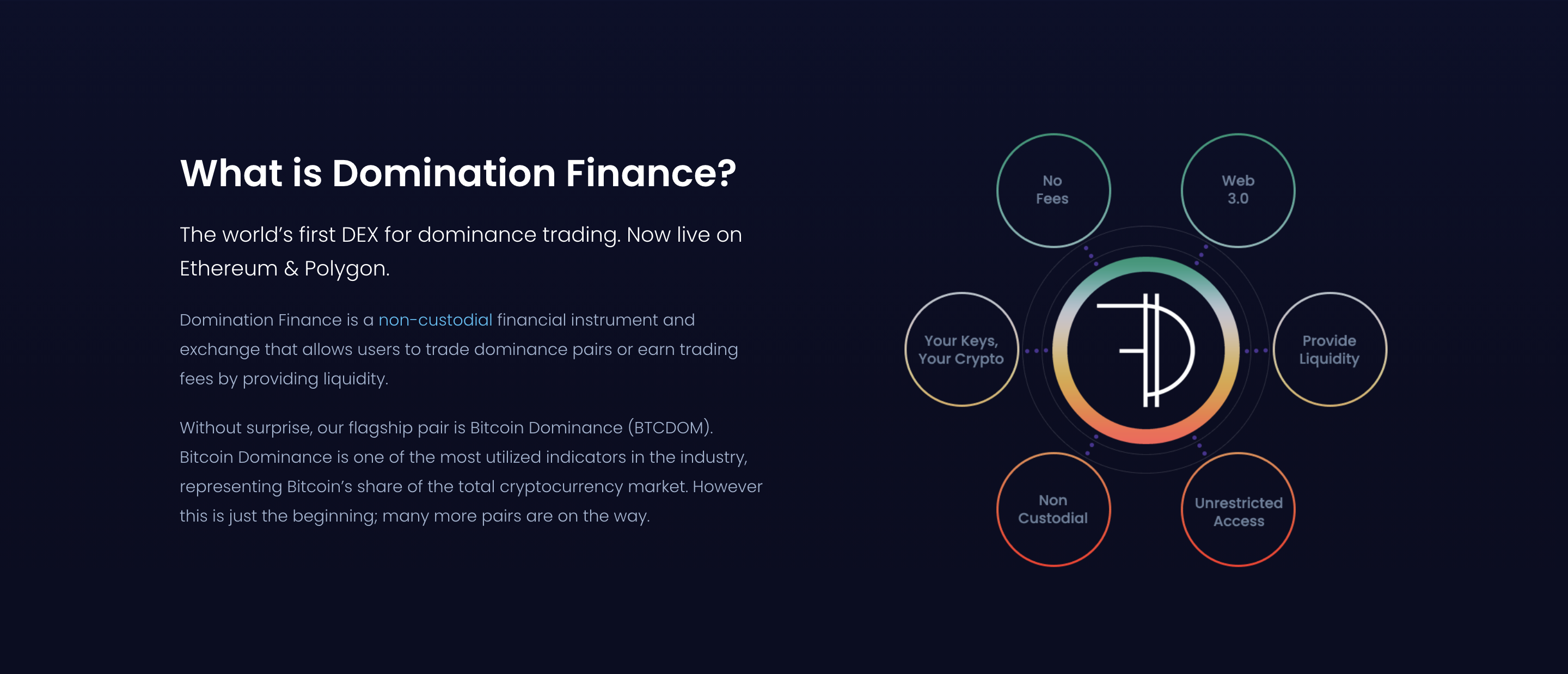 Domination Finance About