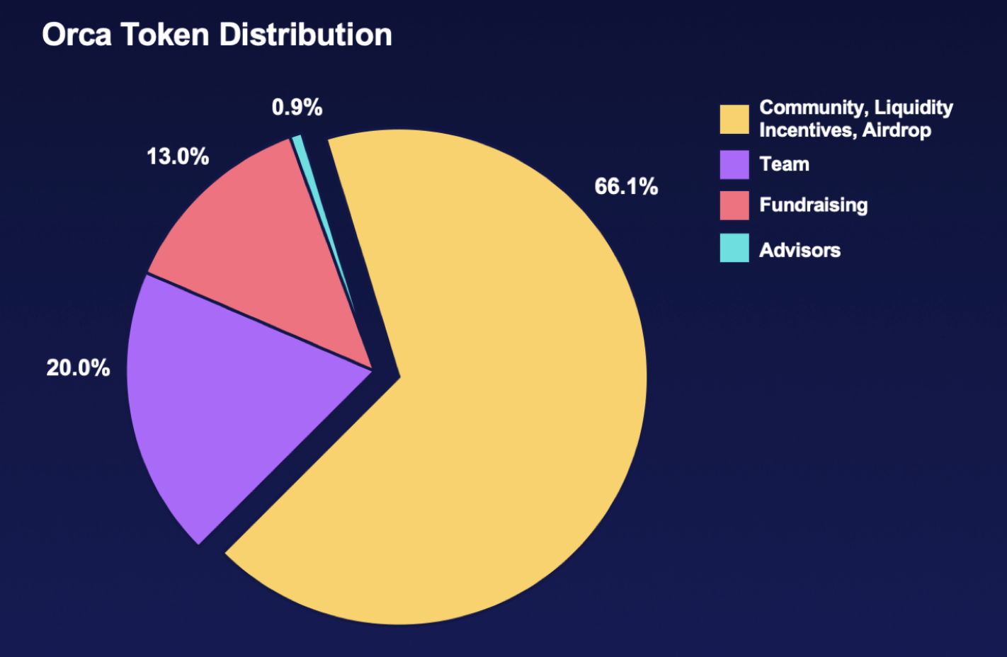 Orca Token Distribution