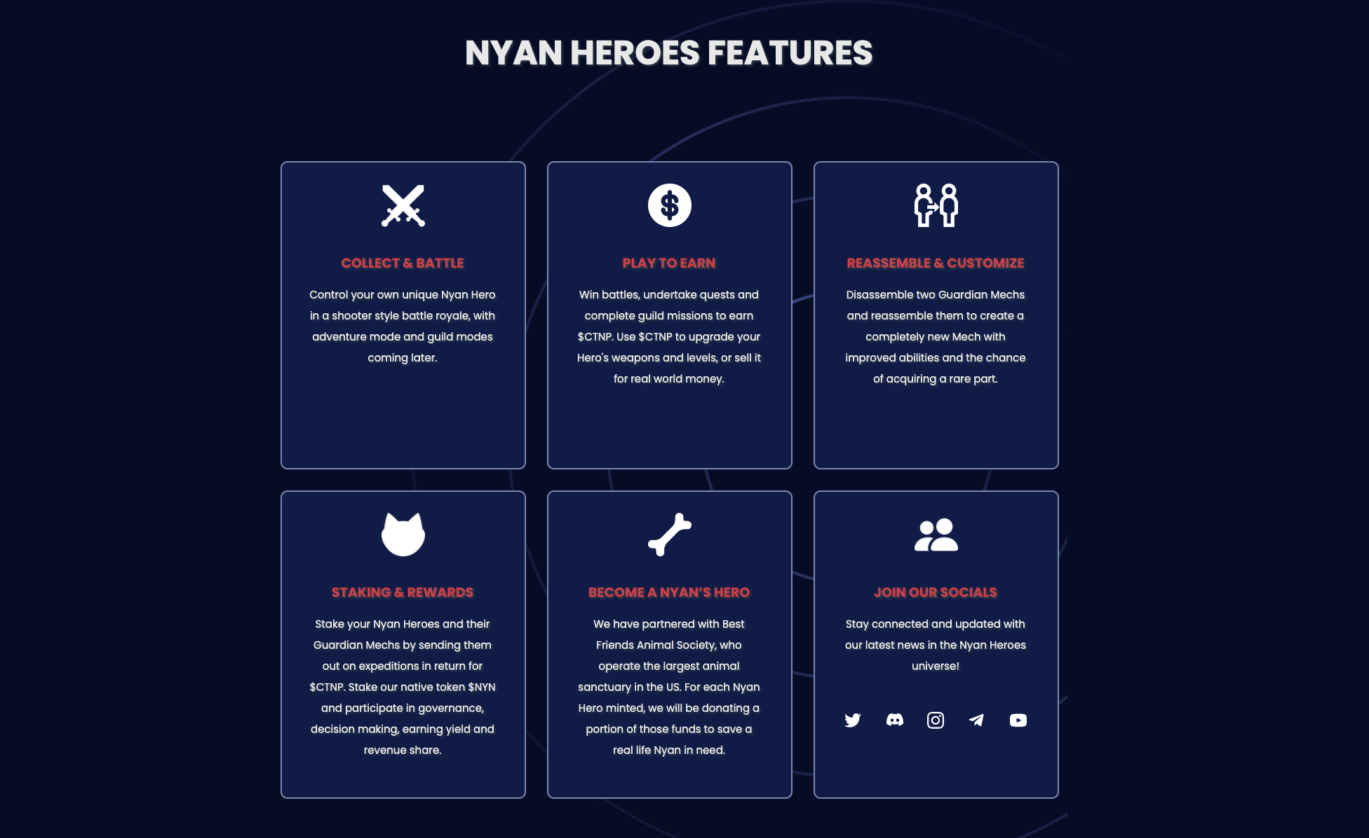 Nyan Heroes Features