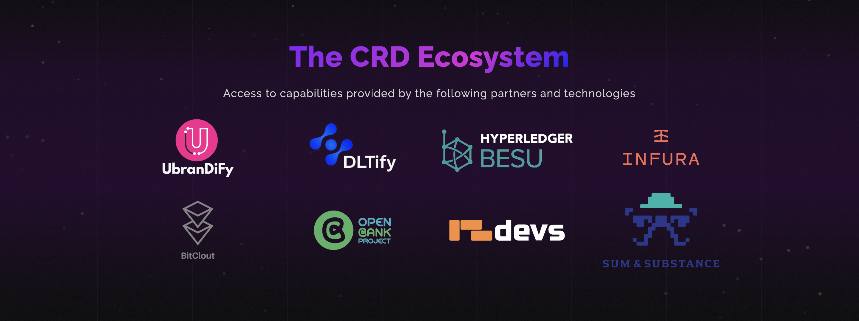 CRD Network Ecosystem