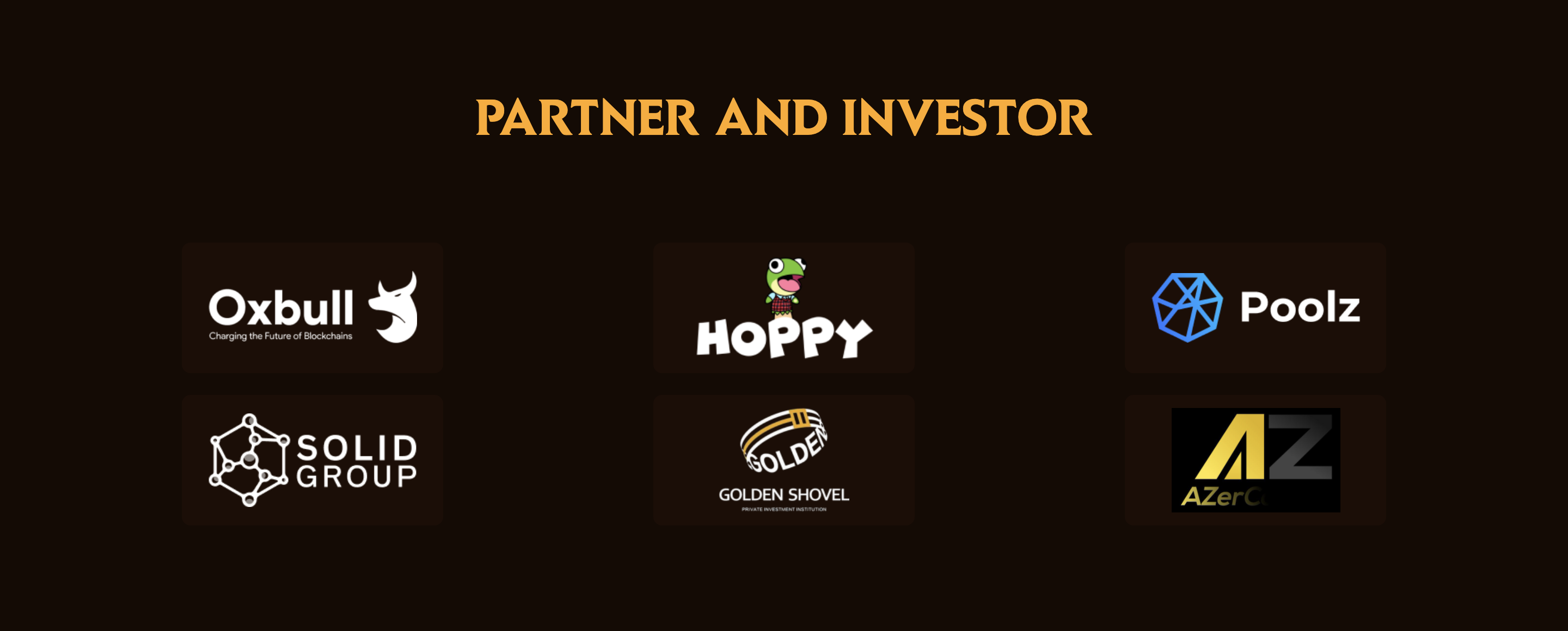 The Spartans Partners and Investors
