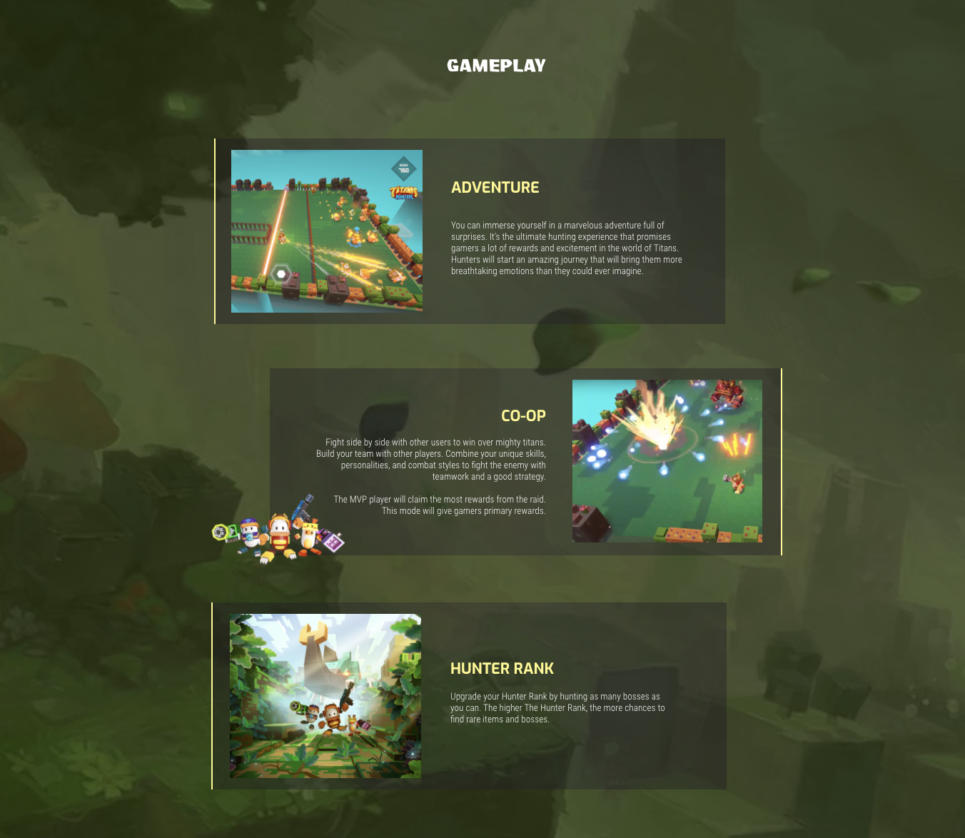 Titan Hunters Info