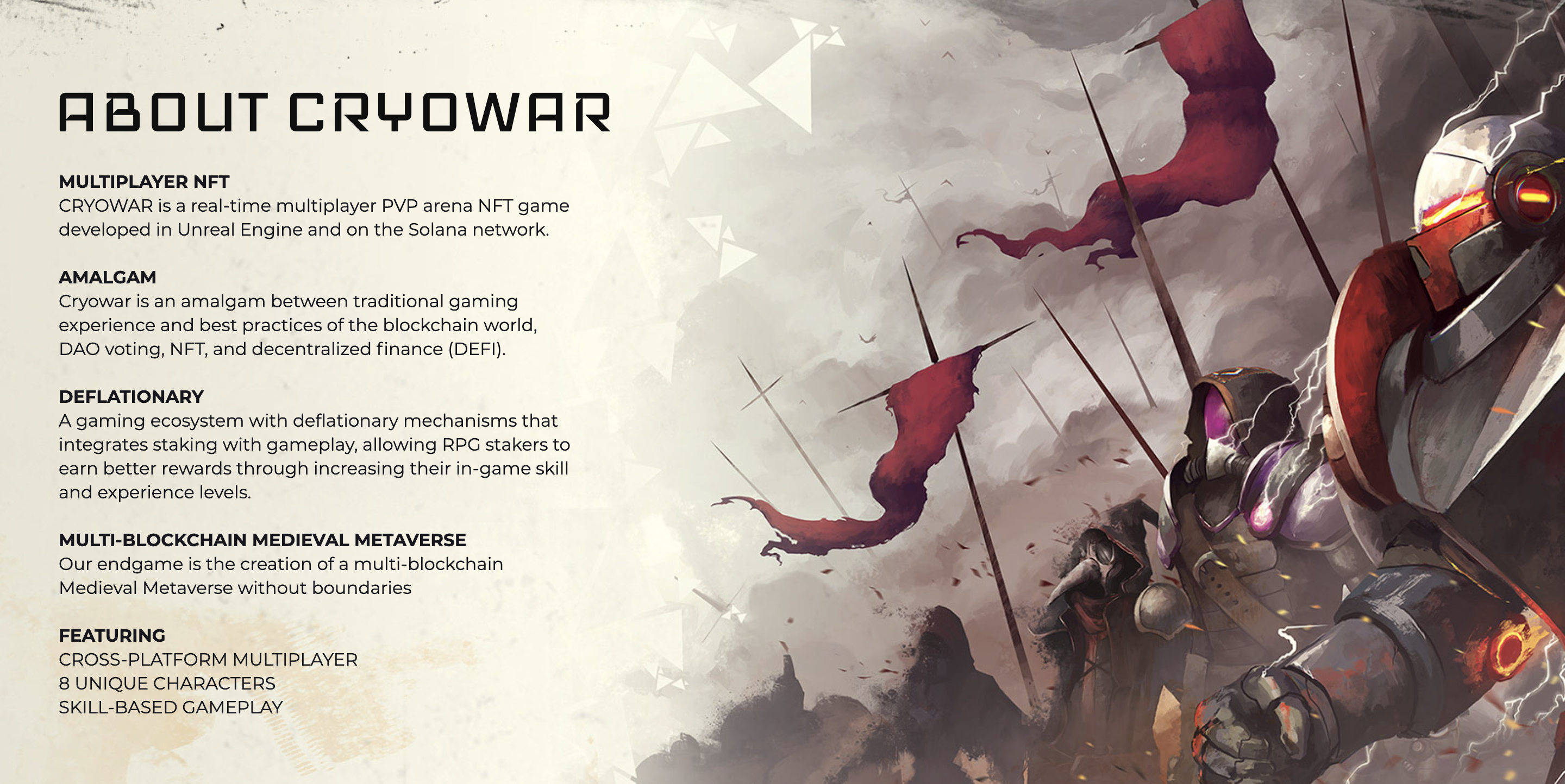 Cryowar About