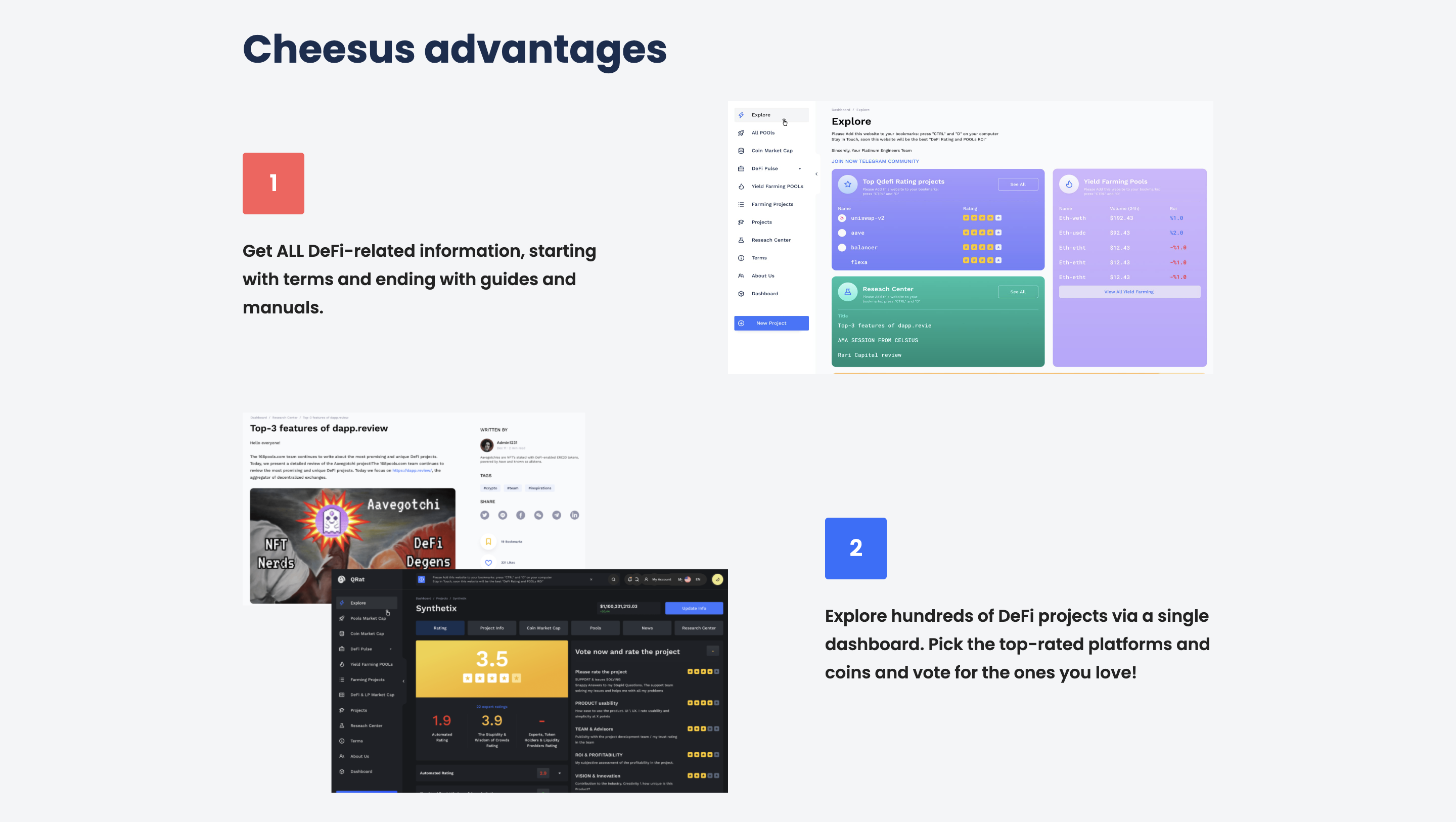 Cheesus Info