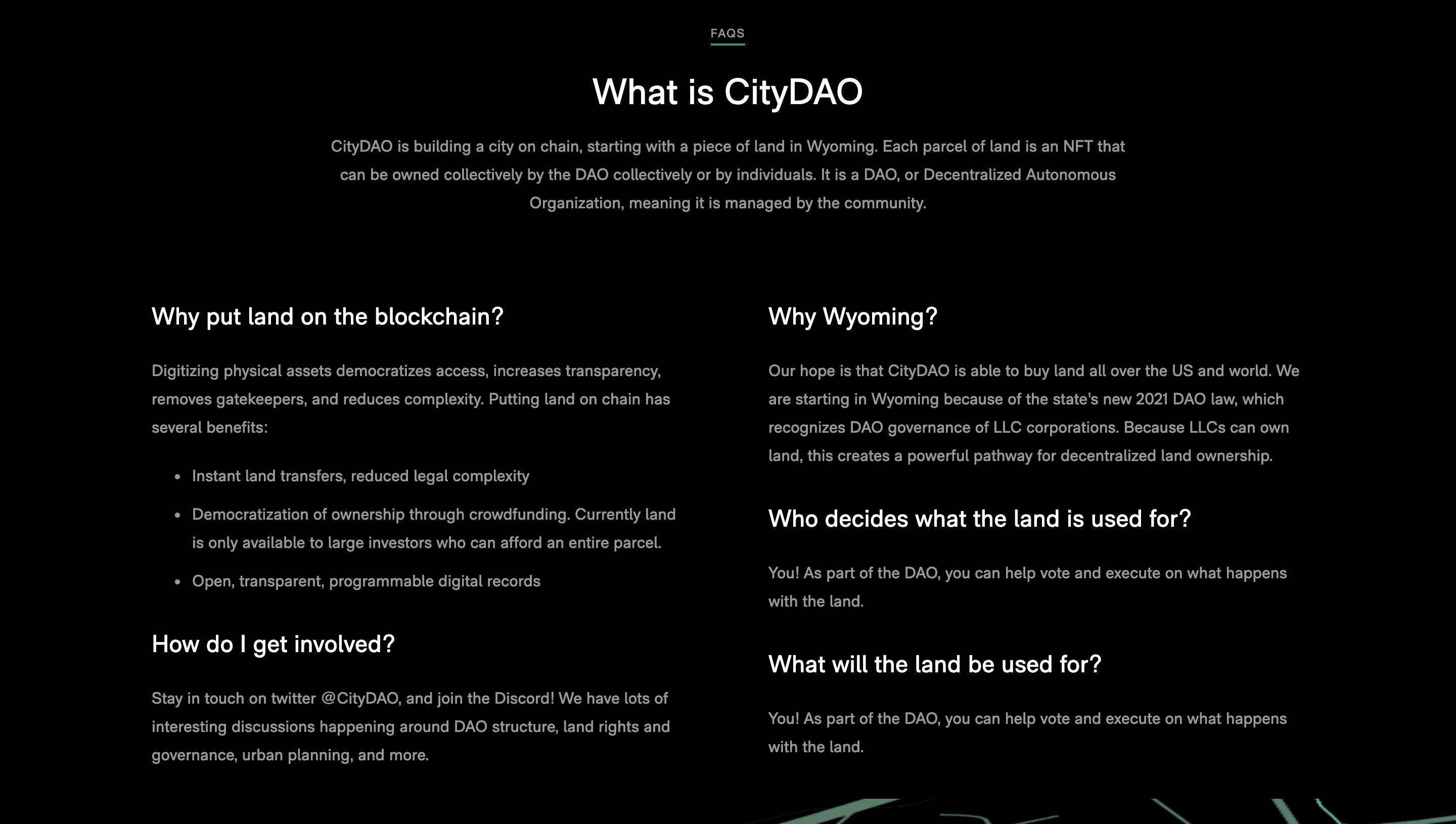 CityDAO About