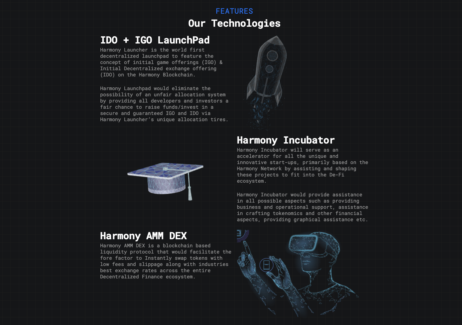 ​​Harmony Launcher Features