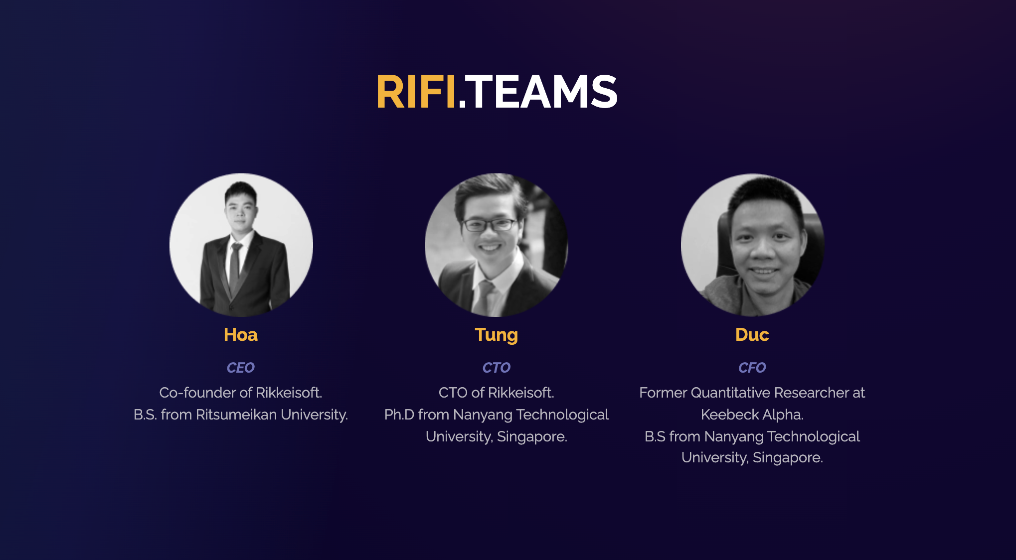 Rikkei Finance Team