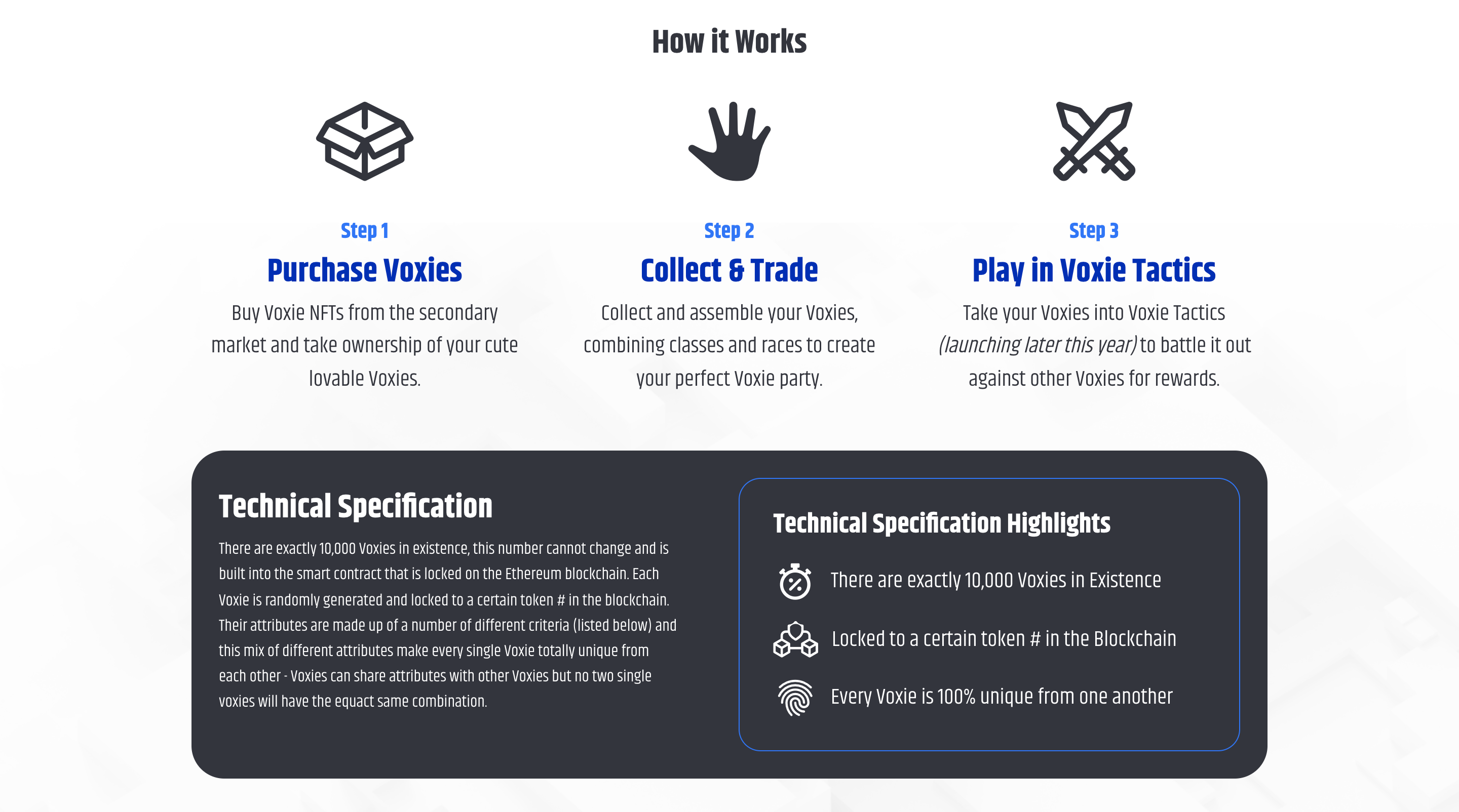 Voxies Tactics How It Works