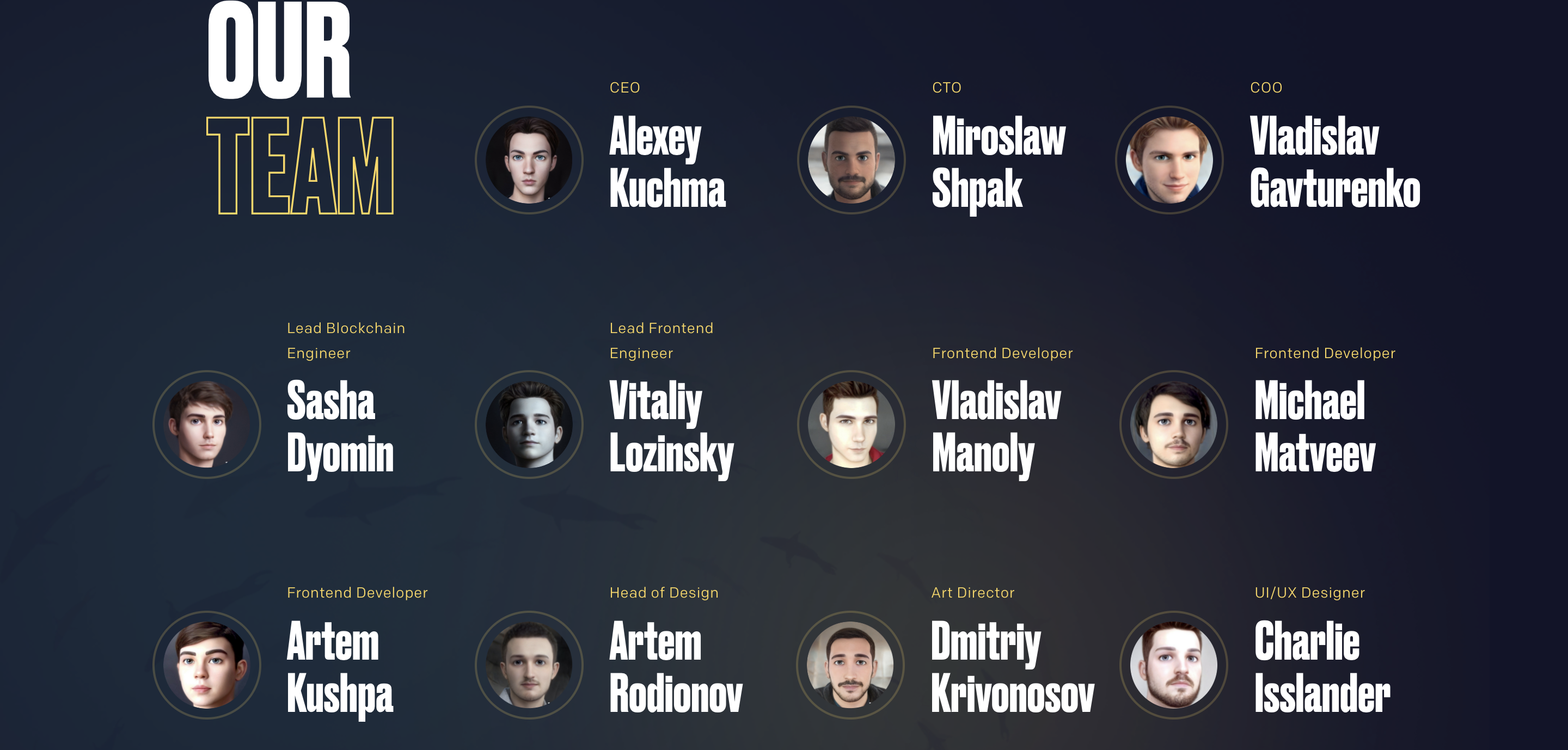 World of Defish Team