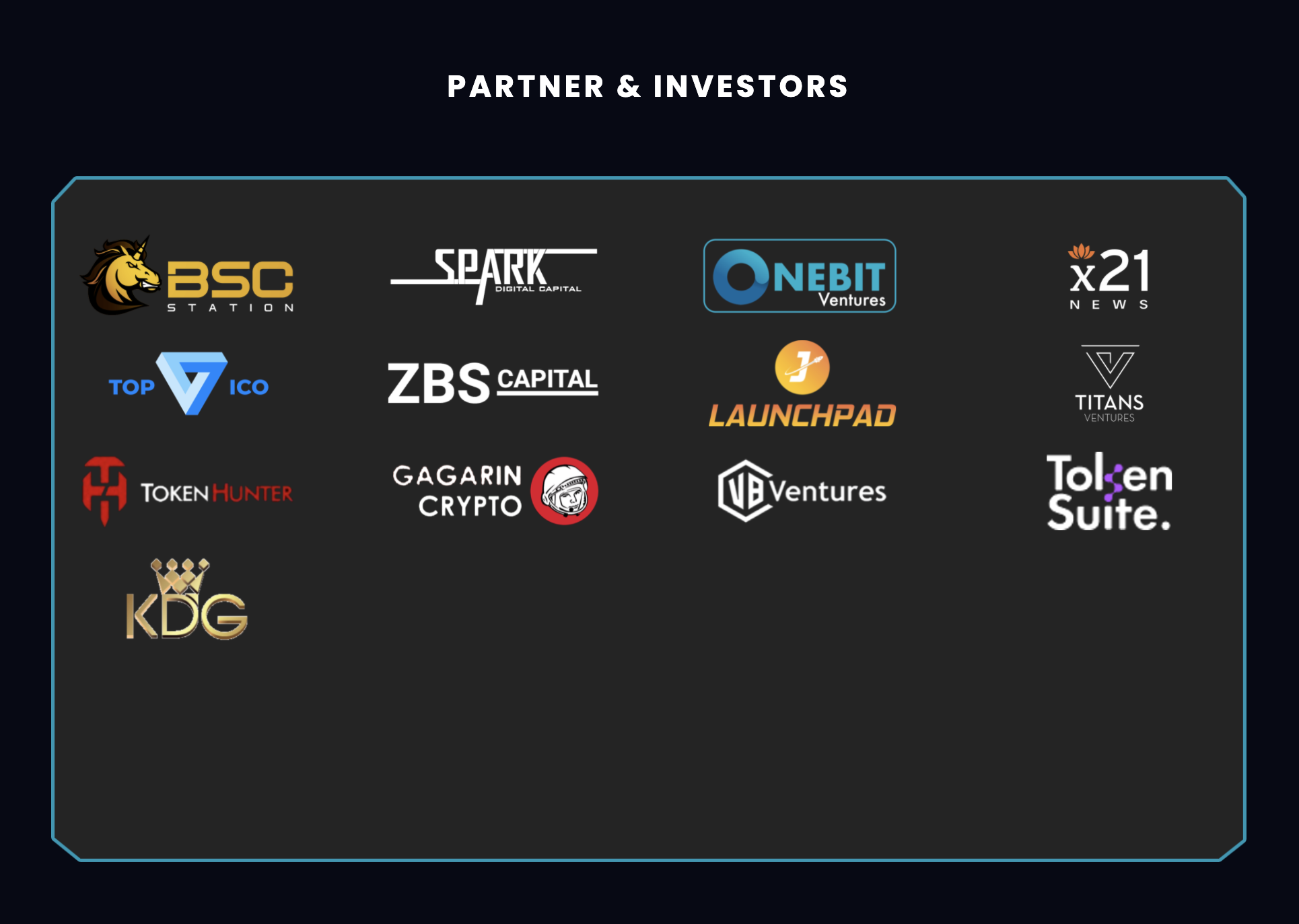 Zombie World Z Partners and Investors