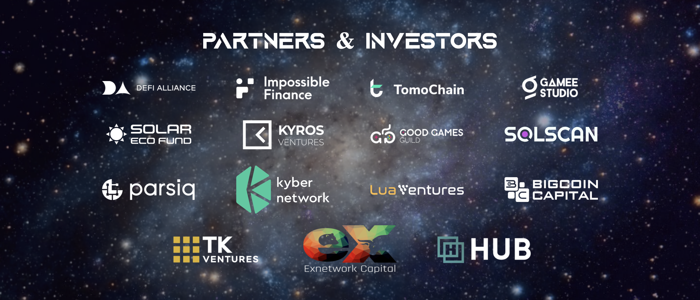 Starbots Partners and Investors