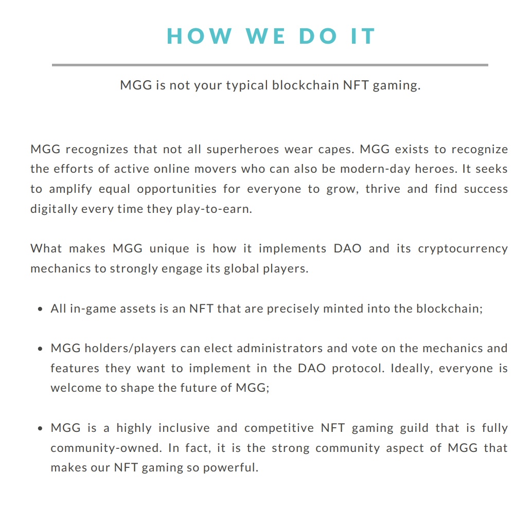 MetaGaming Guild Info