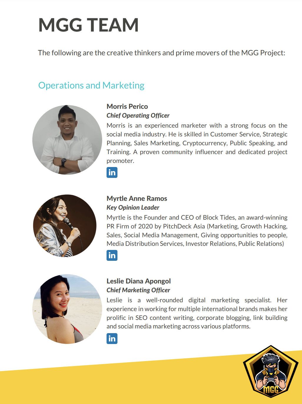 MetaGaming Guild Team