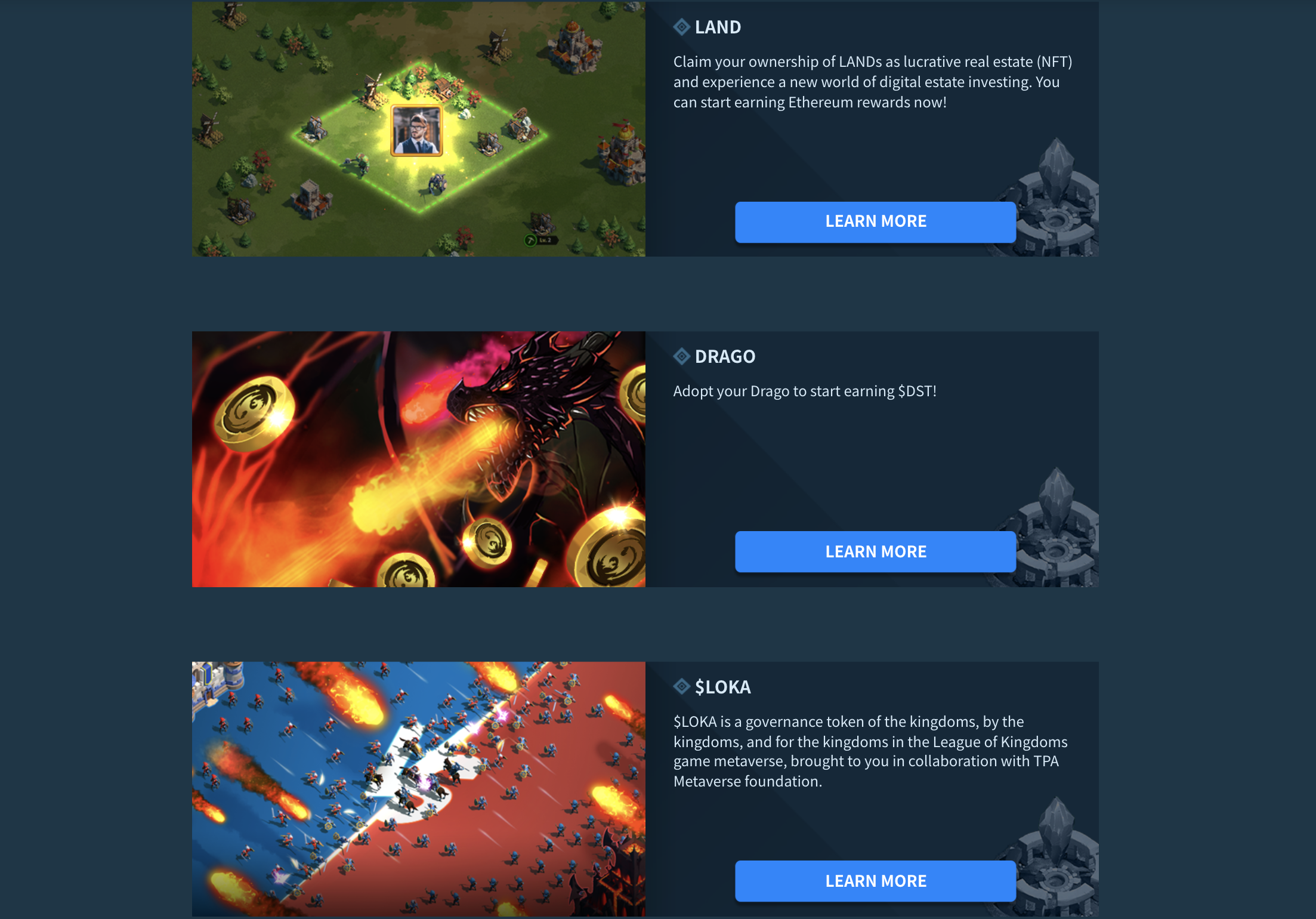 League of Kingdoms Features