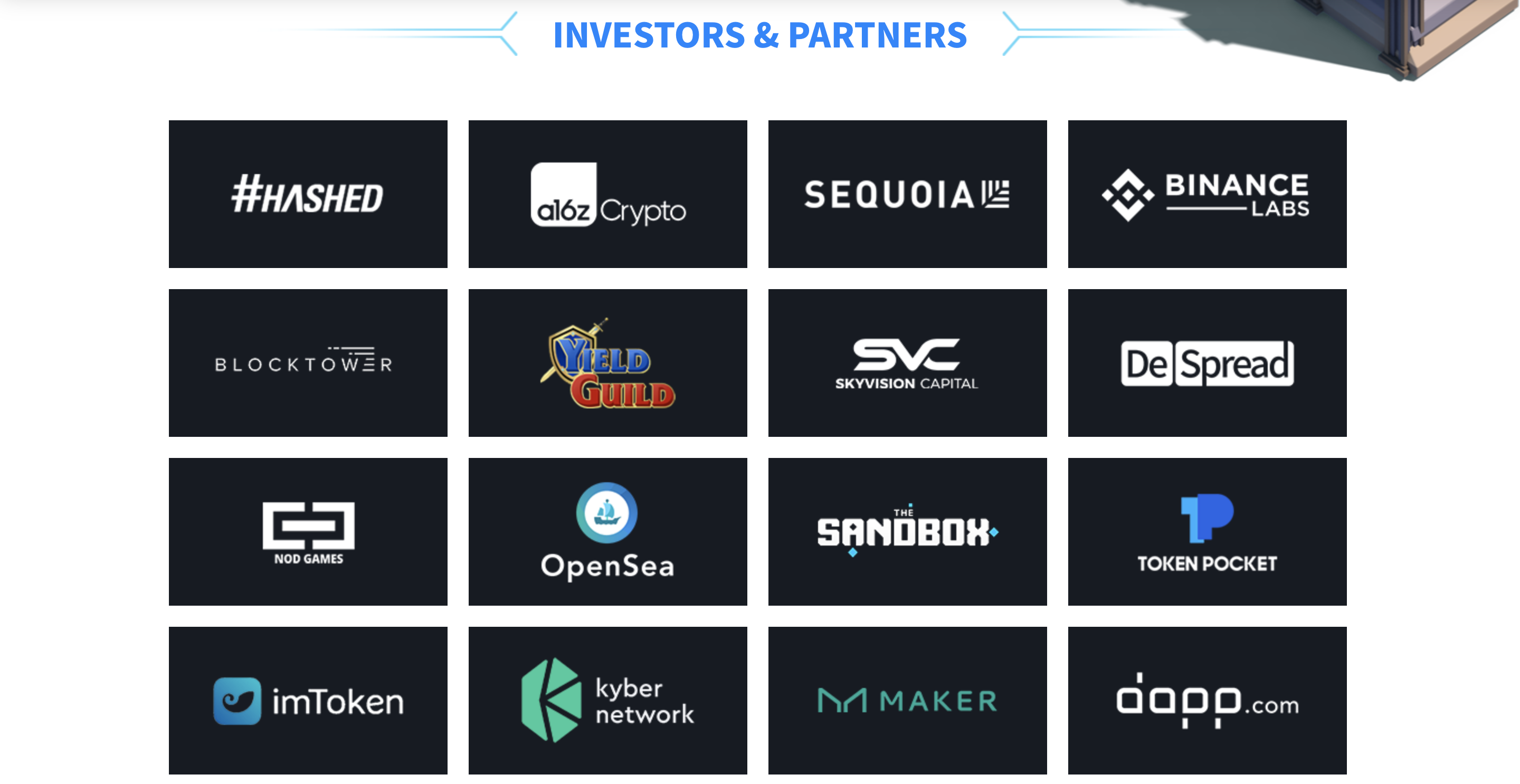 League of Kingdoms Investors and Partners