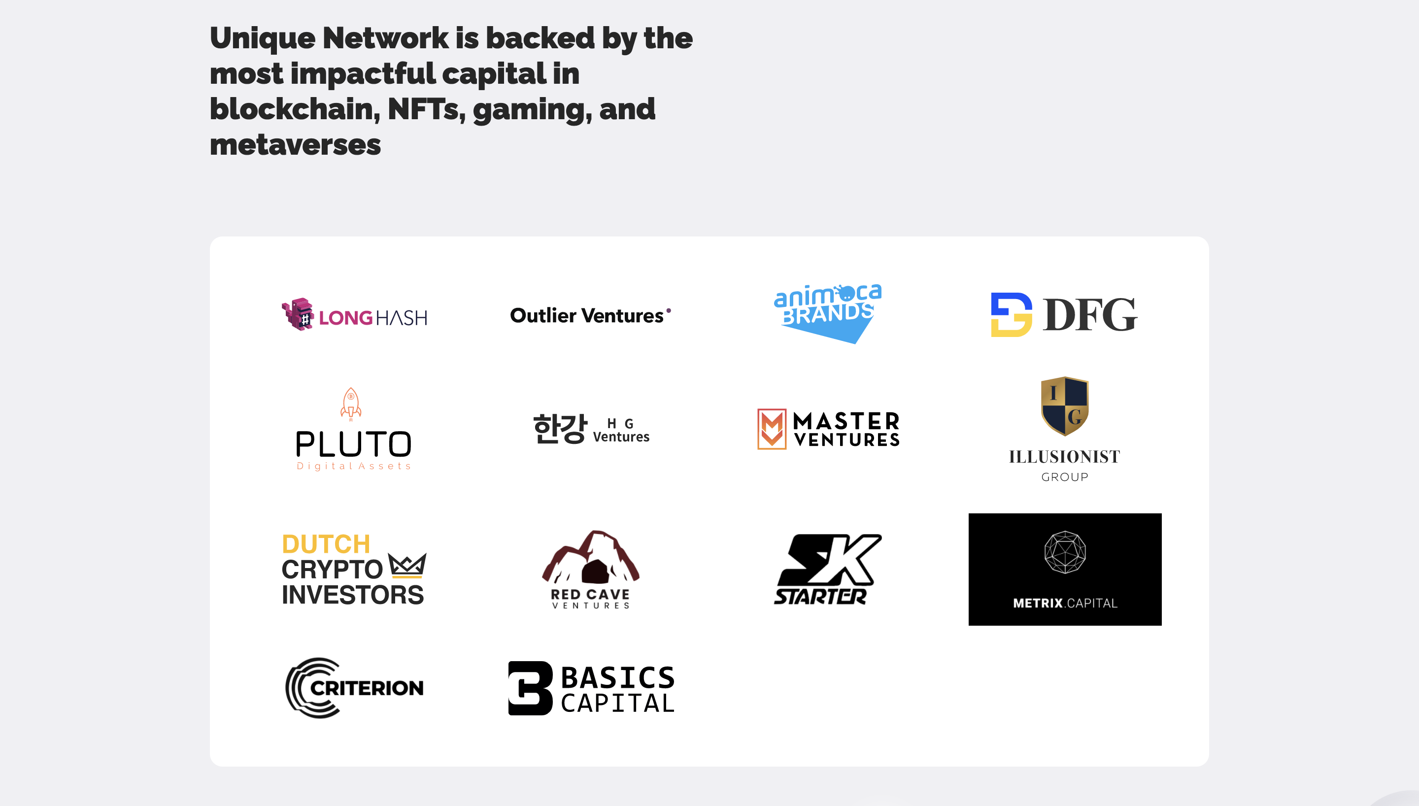 Unique Network Partners