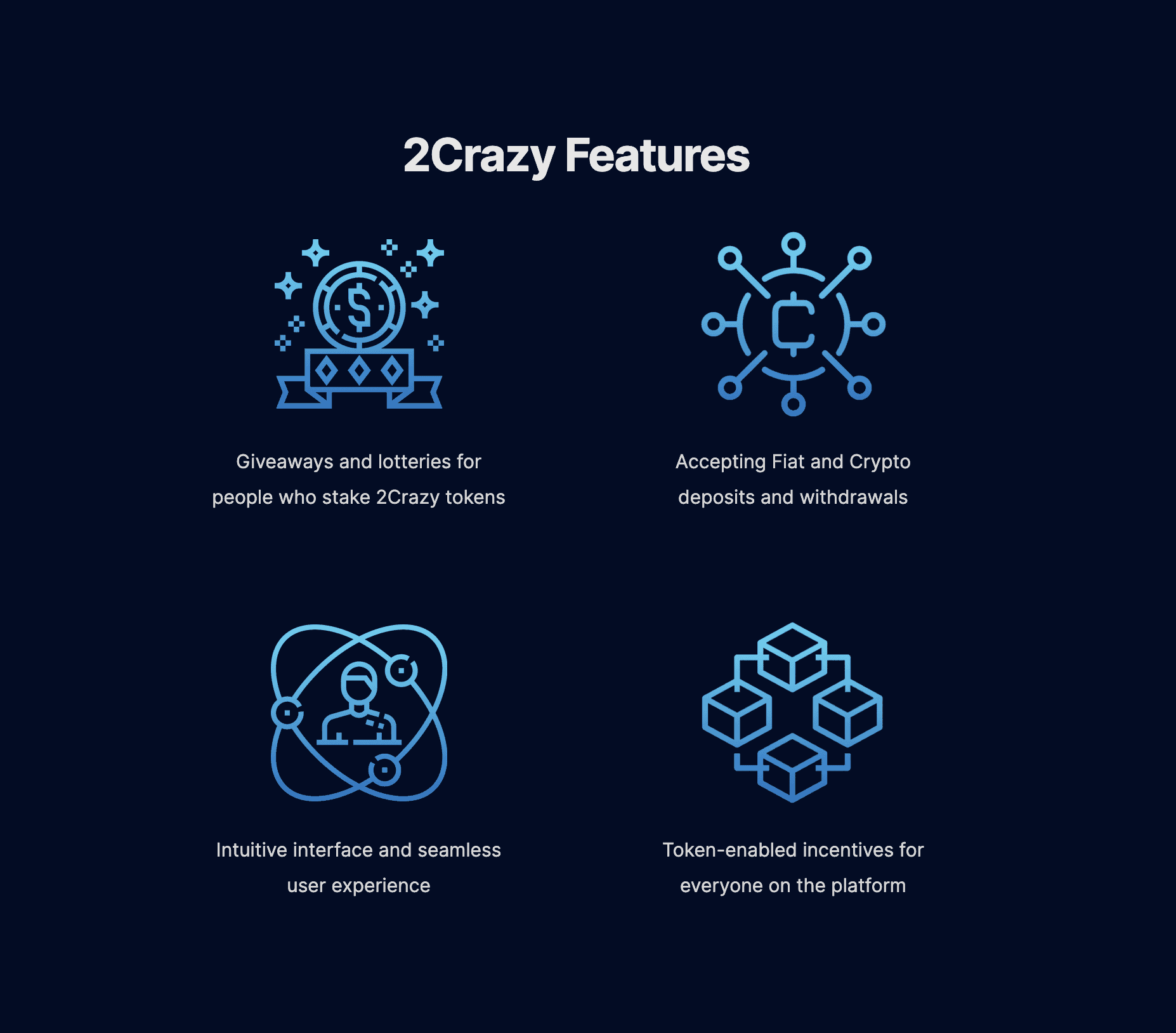 2CrazyNFT Features