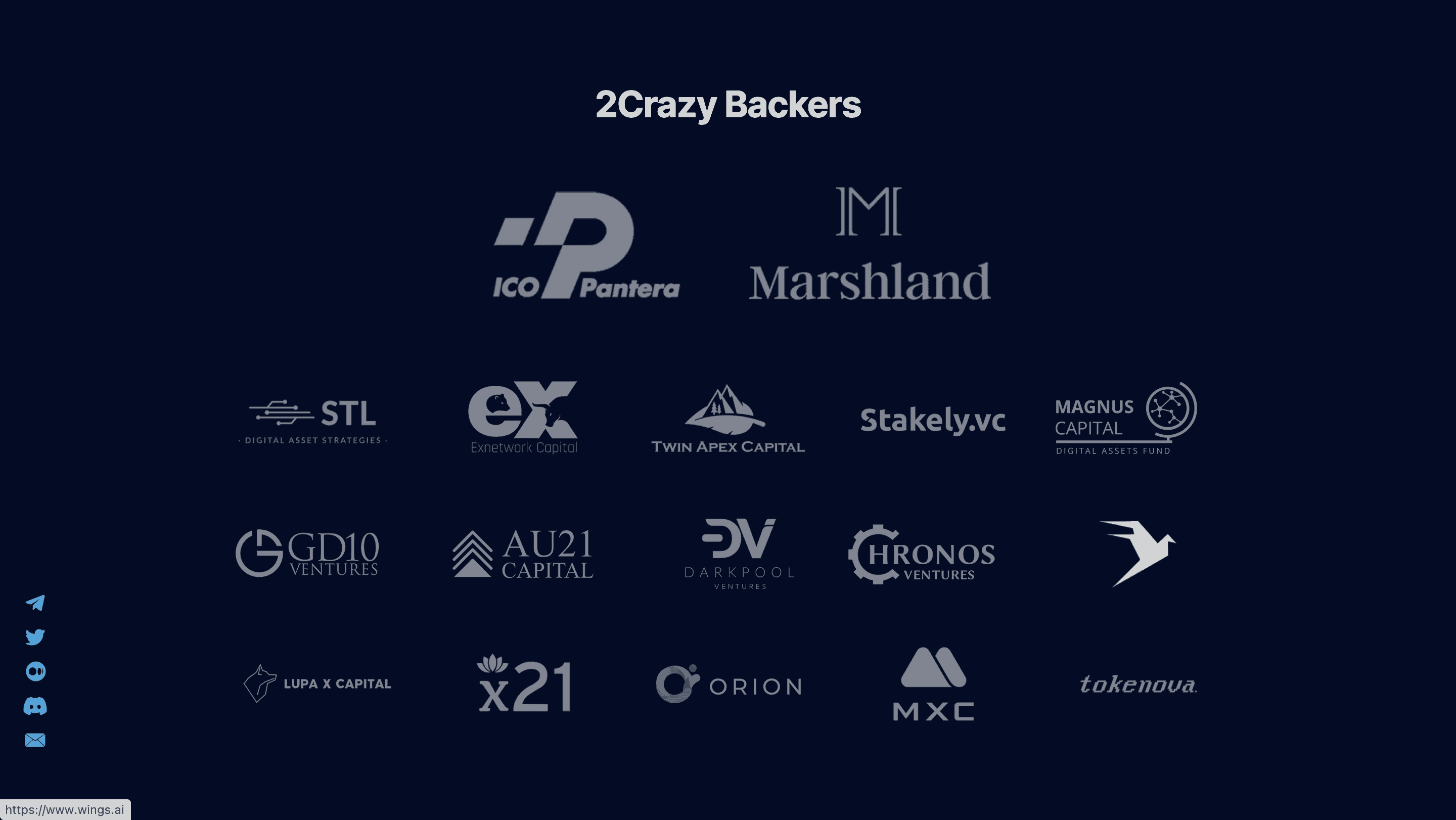 2CrazyNFT Backers