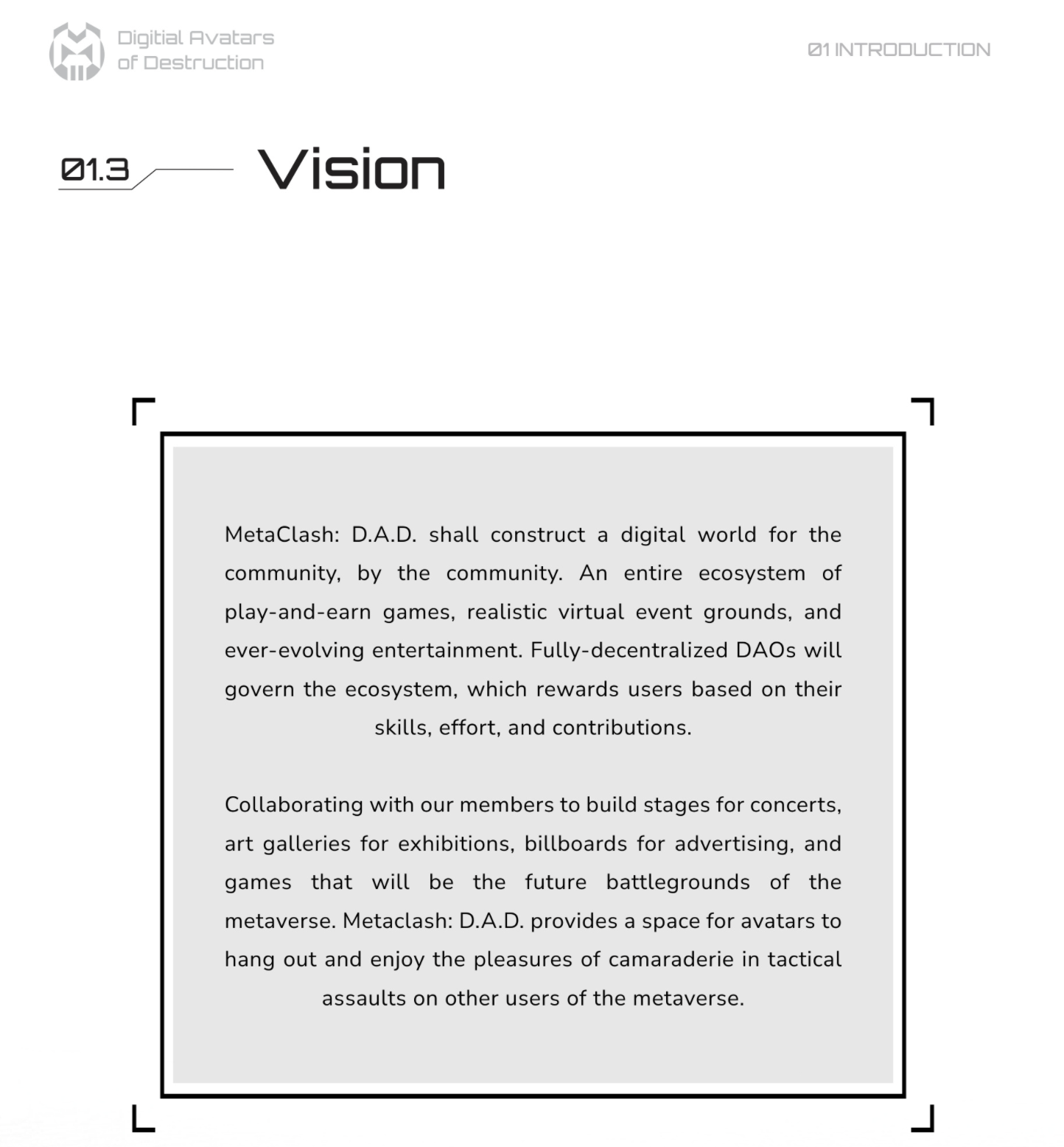 MetaClash Vision