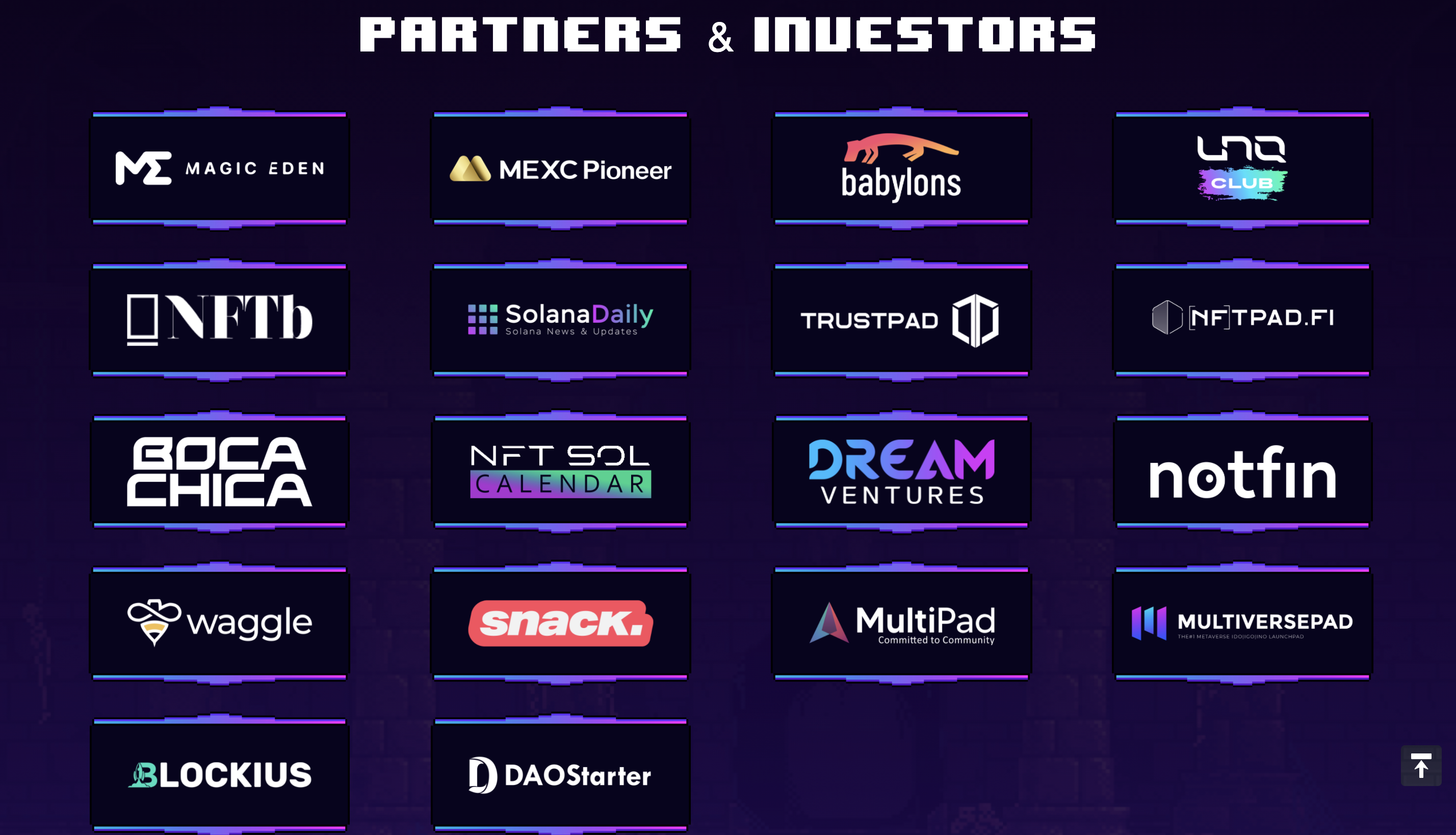 Dead Knight Partners and Investors