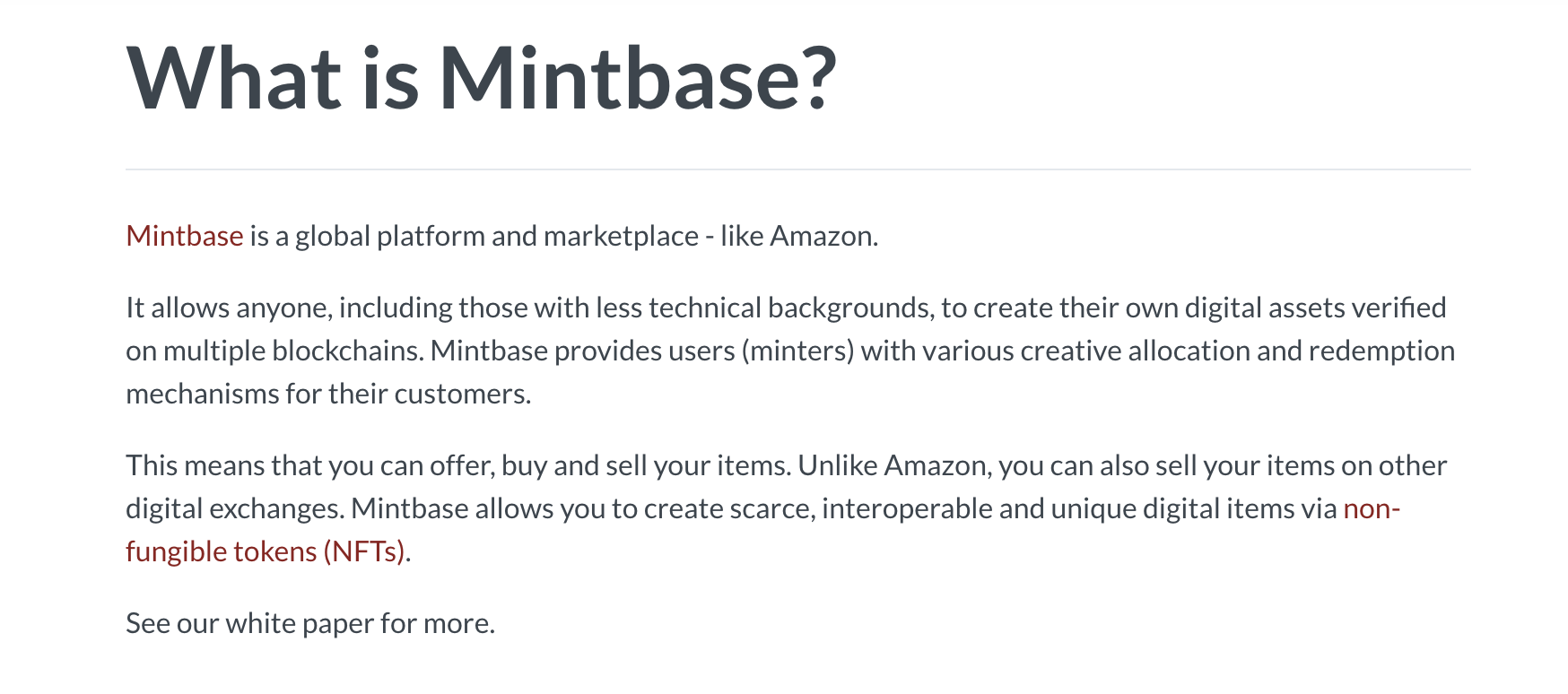 Mintbase About