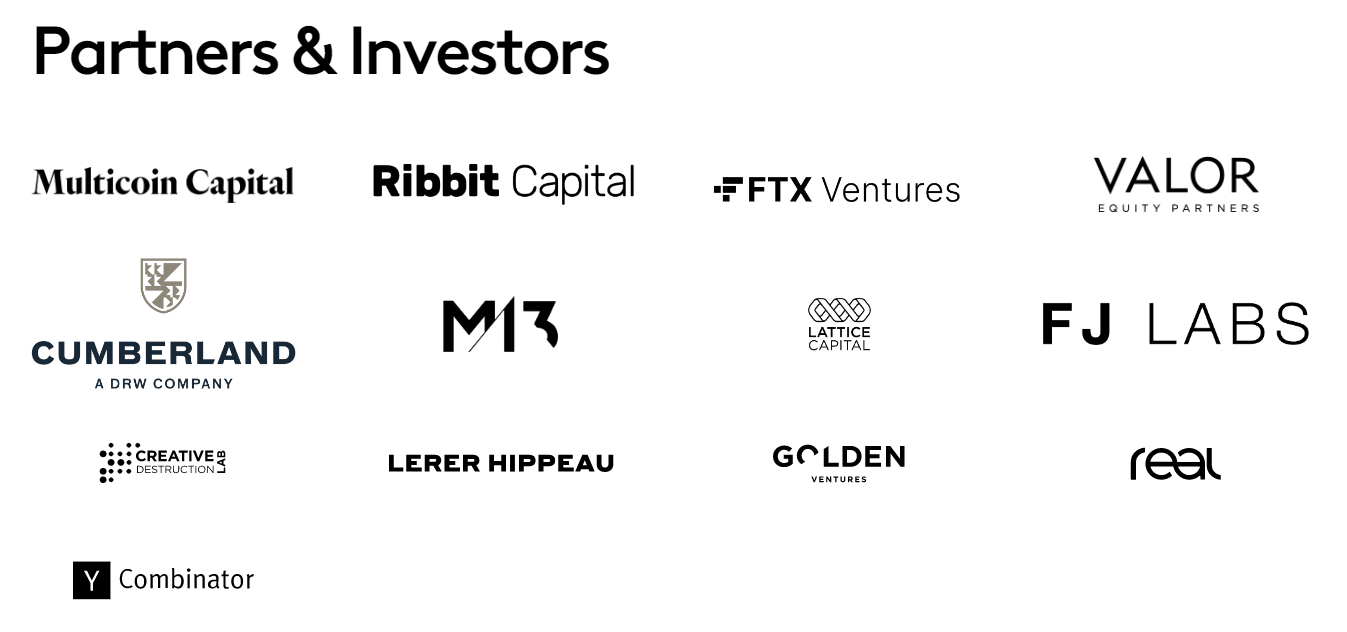 Delphia Partners & Investors