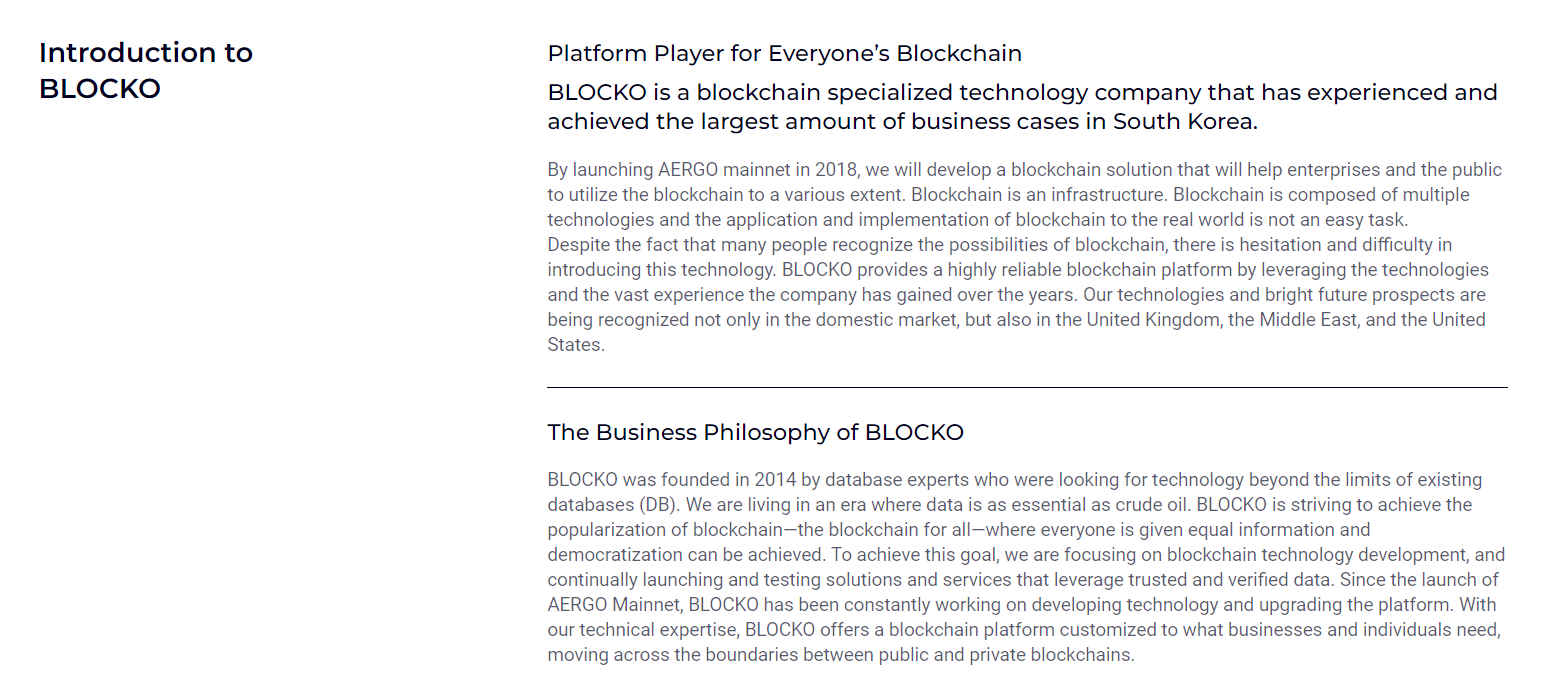 Blocko Info