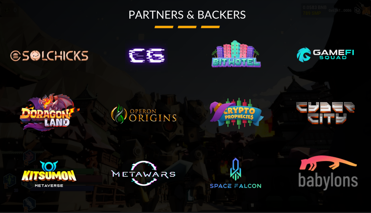 Souls of Meta Partners & Backers 2