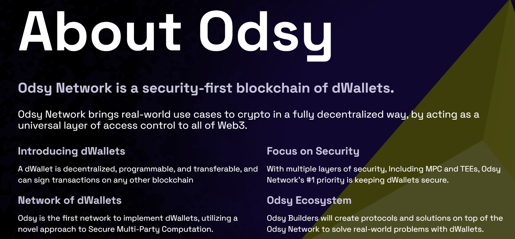 Odsy Network About
