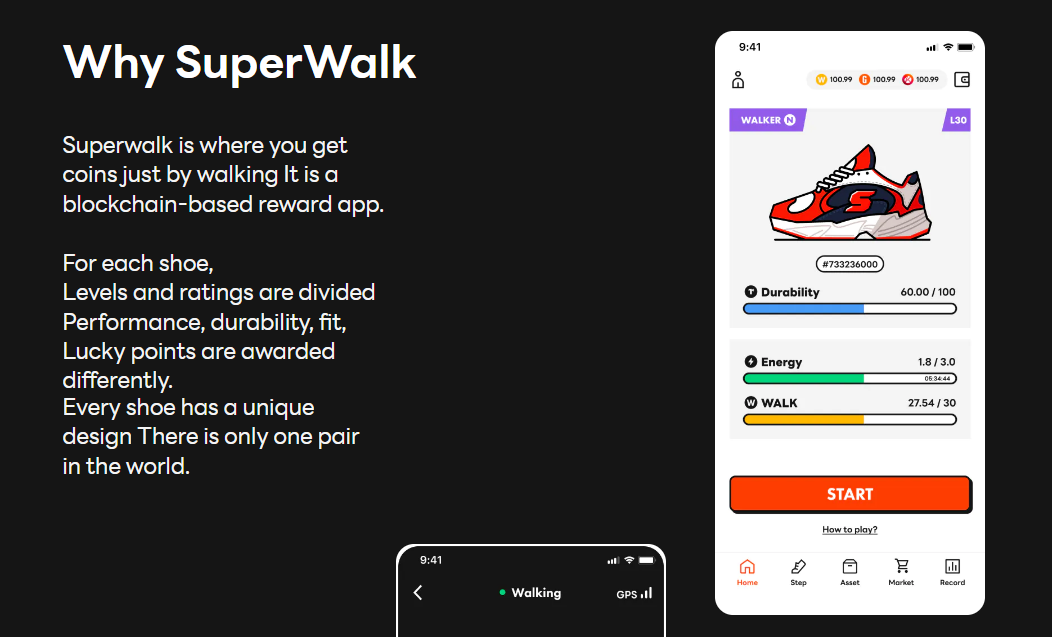 Super Walk Info