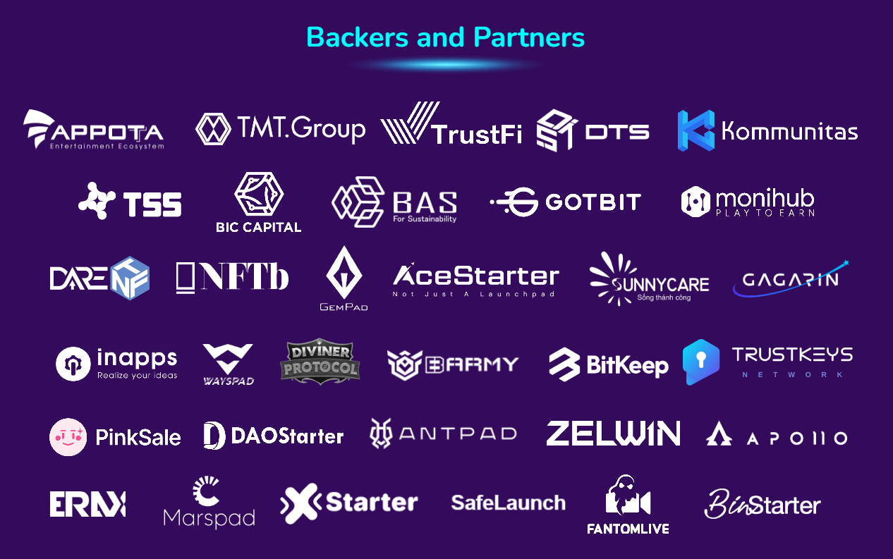 Tago Verse Backers and Partners