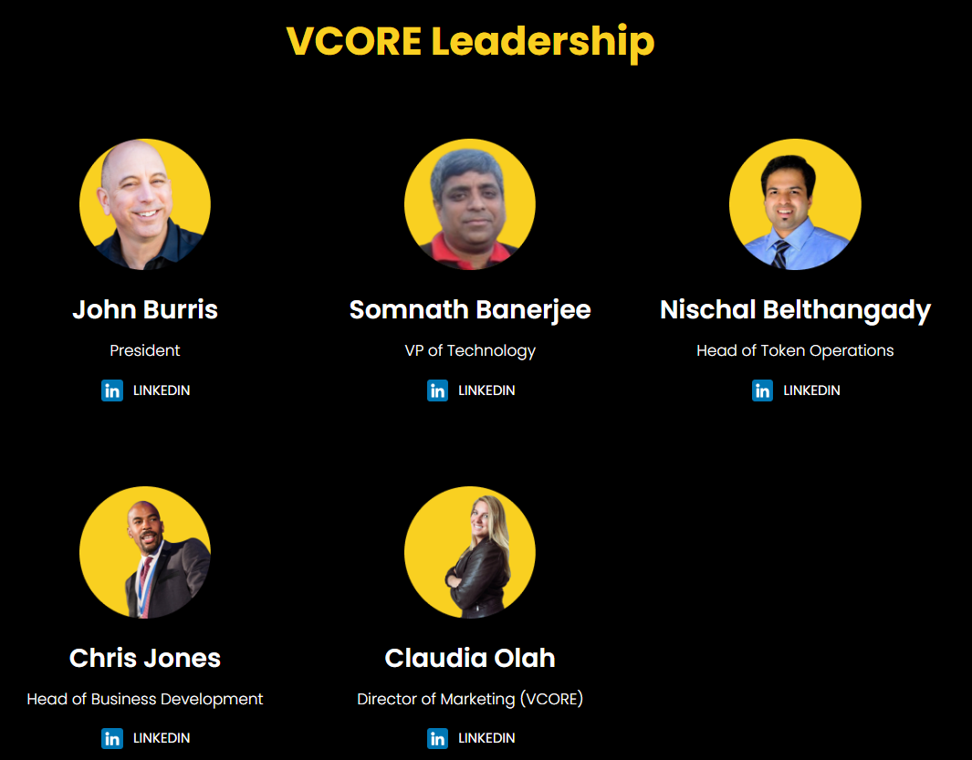 VCORE Leadership