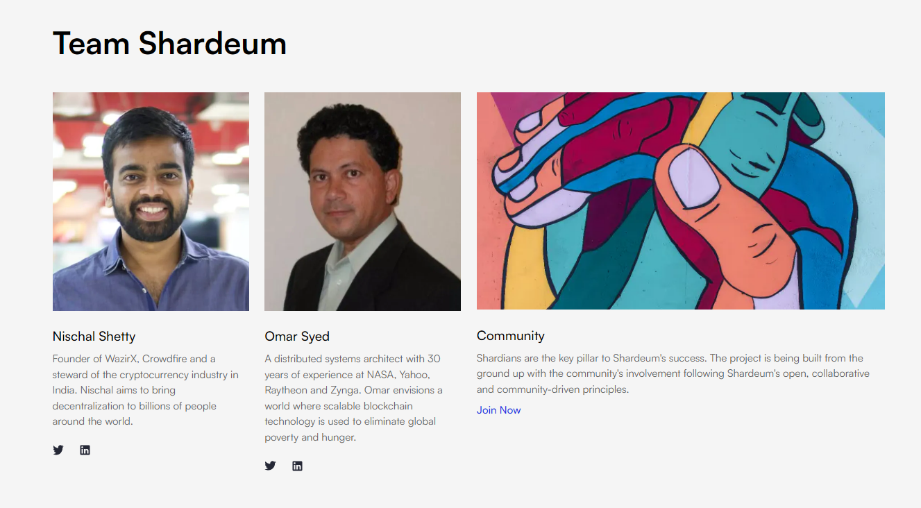 Shardeum Team