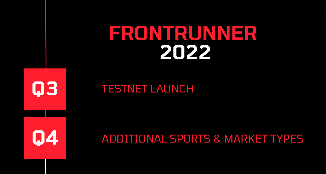 Frontrunner Roadmap 1