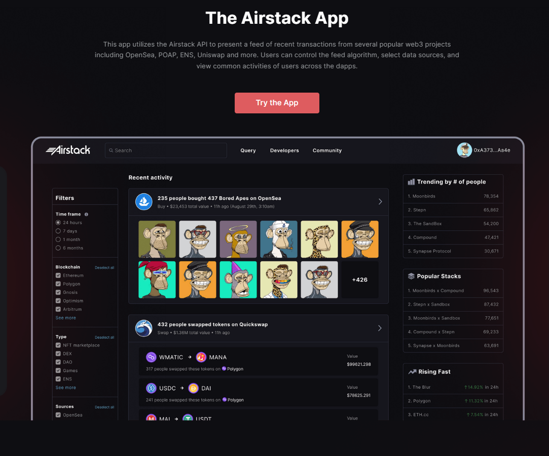 Airstack Info