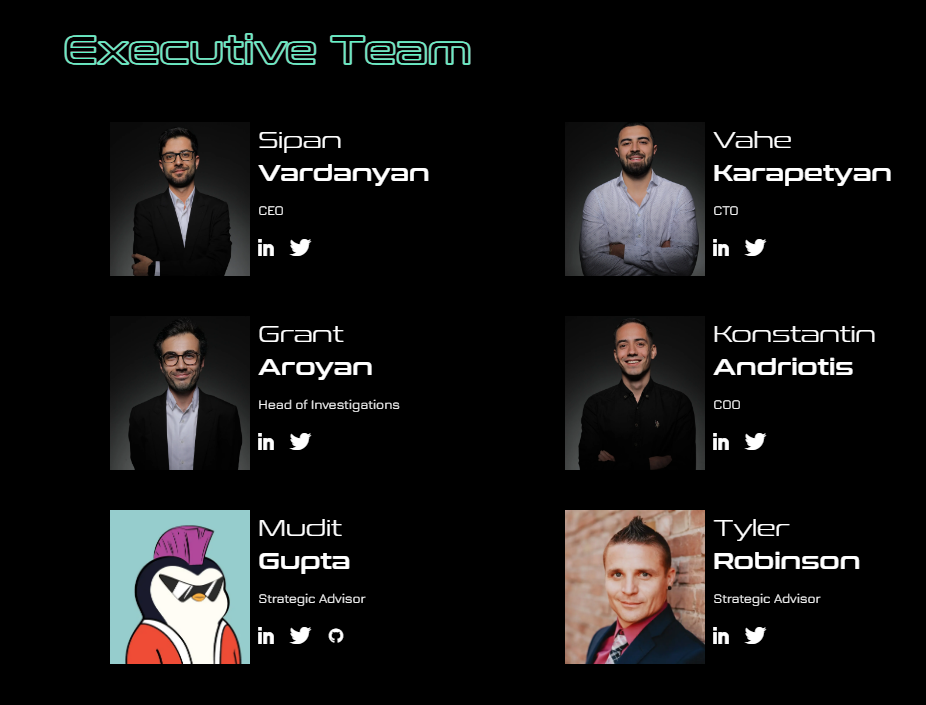 Hexens Executive Team