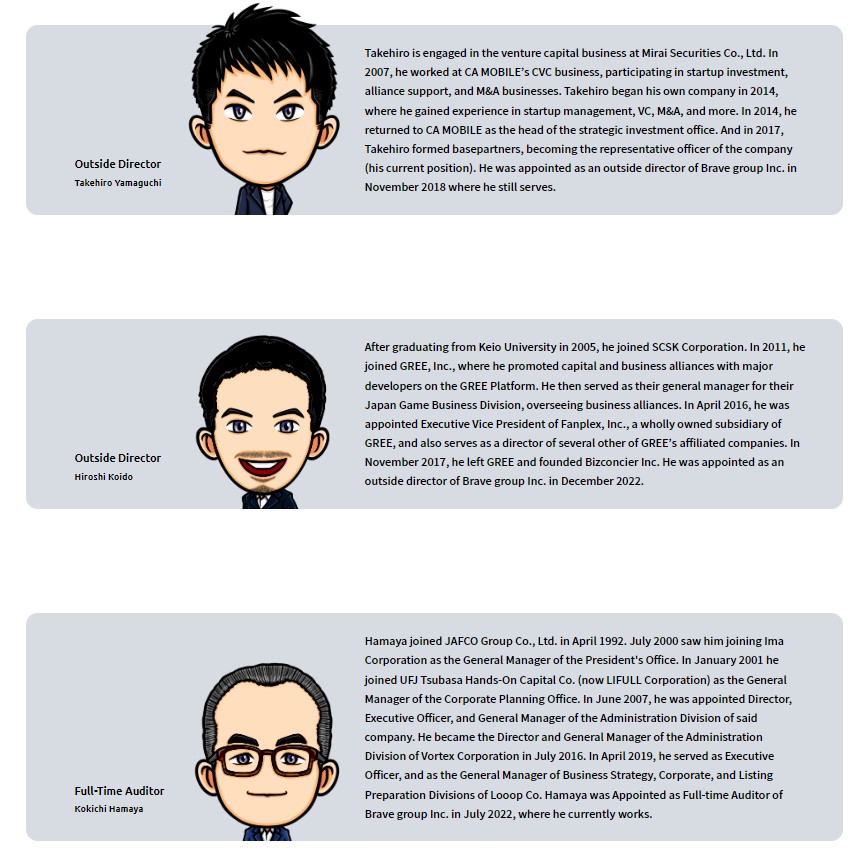 Brave Group Board Members 2