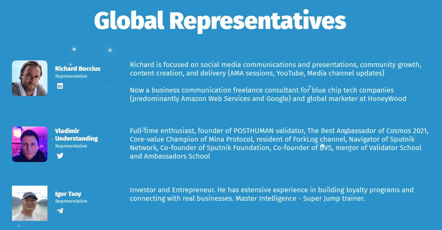 HoneyWood Global Representatives