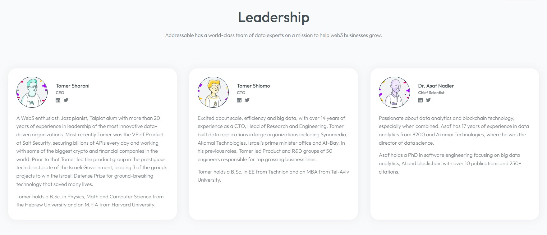 Addressable Leadership