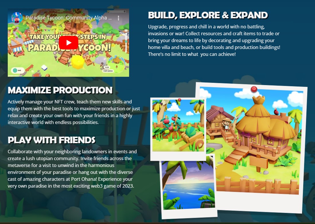 Paradise Tycoon Introduction